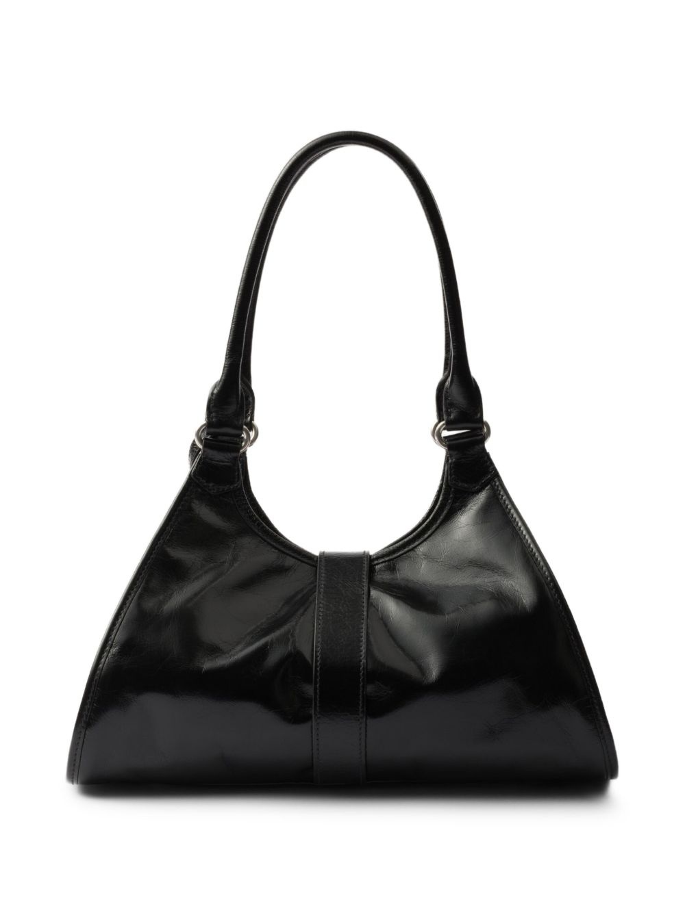 medium leather tote bag - 2