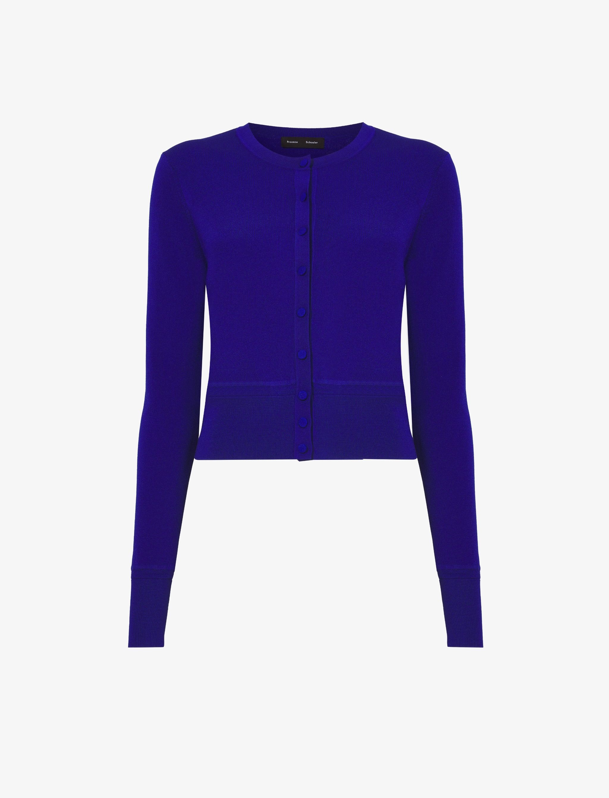 Silk Viscose Cardigan - 1