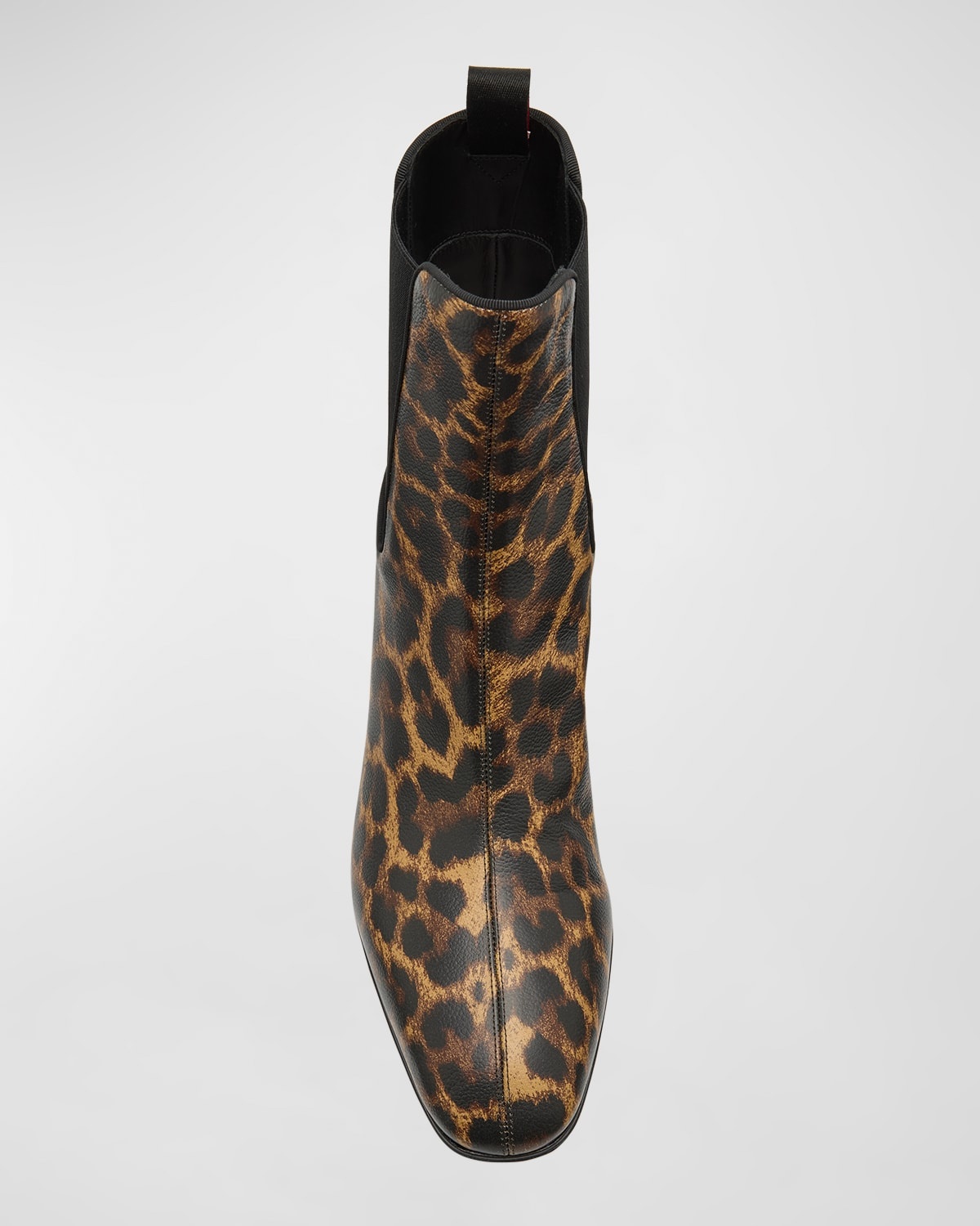 Men's Rosalio Leopard Red Sole Chelsea Boots - 4
