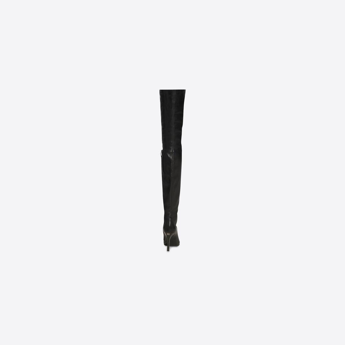 Women's Odeon 100mm Over-the-knee Boot in Black - 2