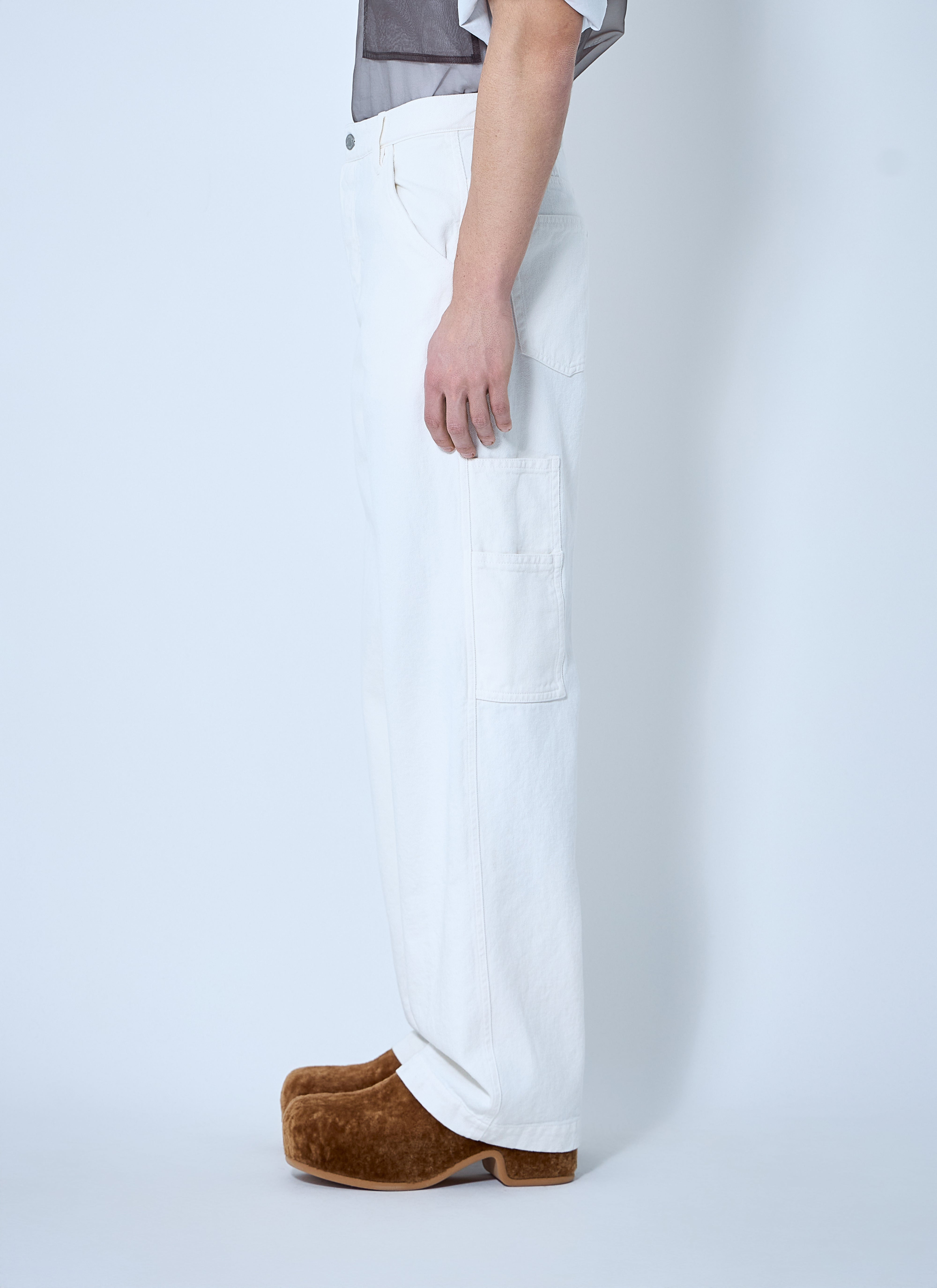 Dries Van Noten Men Loose Overdryed Pants - 3