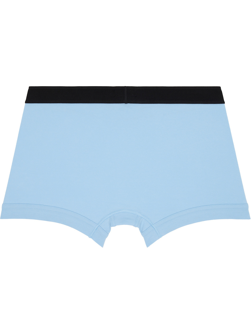 Two-Pack Black & Blue Cotton Boxer Briefs - 3