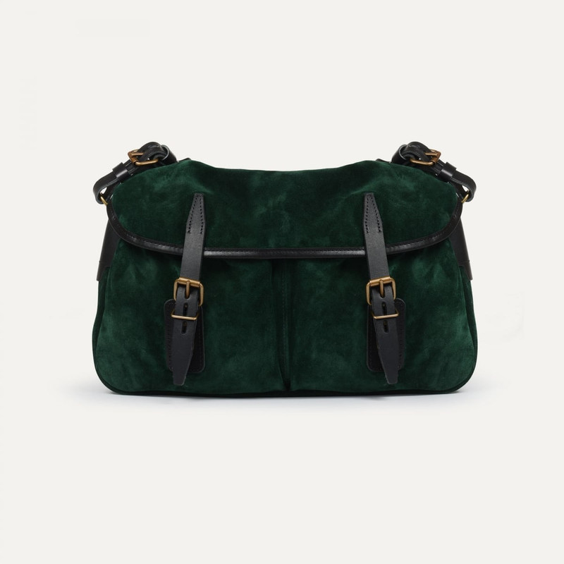 MUSETTE S FISHERMAN'S BAG / SUEDE  -  DARK GREEN 1