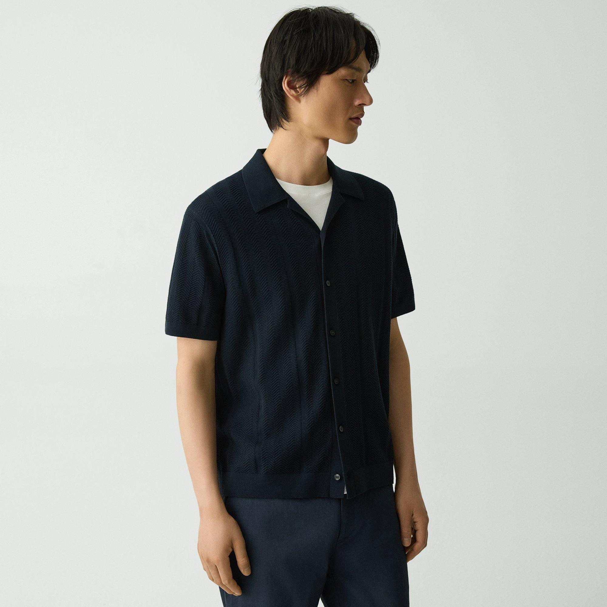 Camp Collar Shirt in Cotton Light Twist - 3