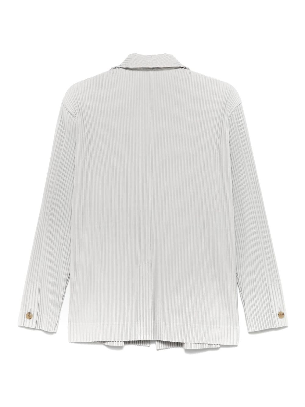 plissé blazer - 2