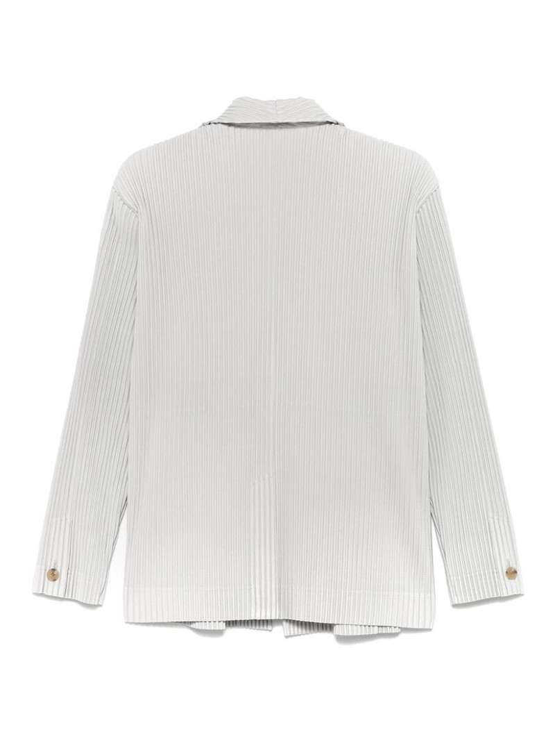 ISSEY MIYAKE plissé blazer outlook