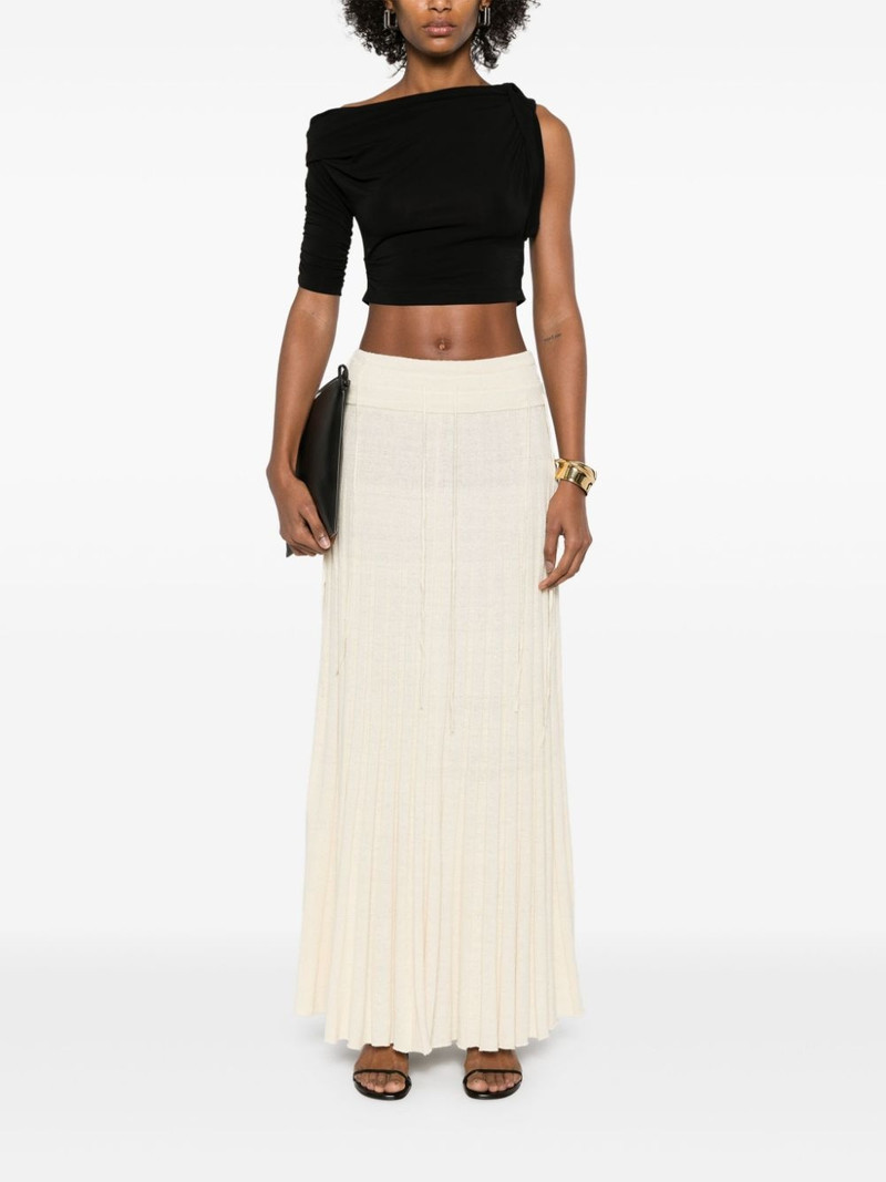 CHRISTOPHER ESBER pleated maxi skirt outlook