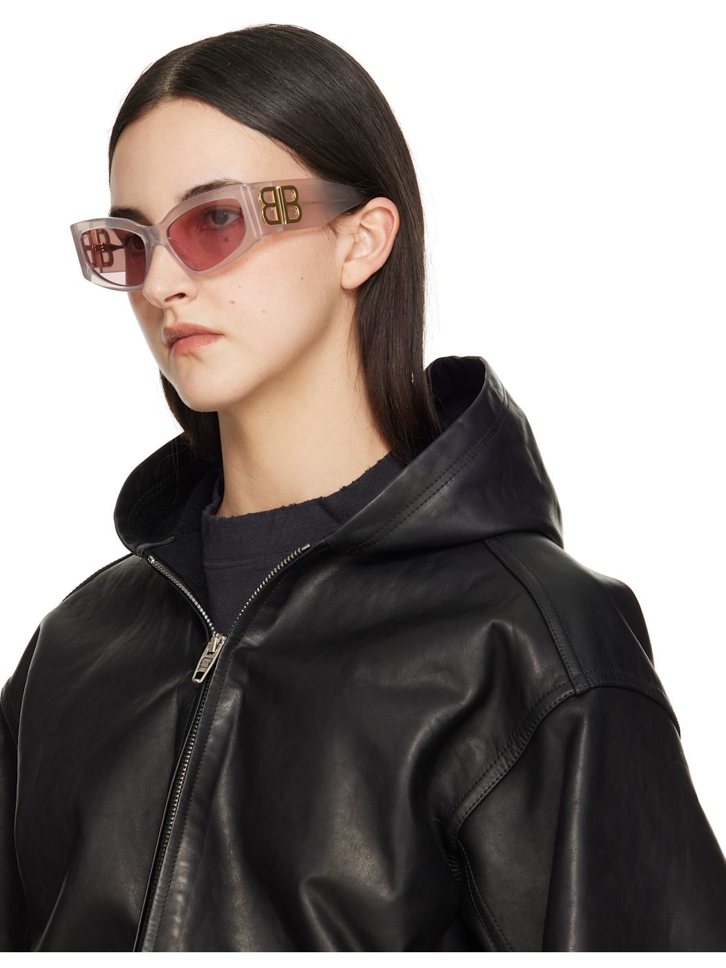 Pink Bossy Cat Sunglasses - 4