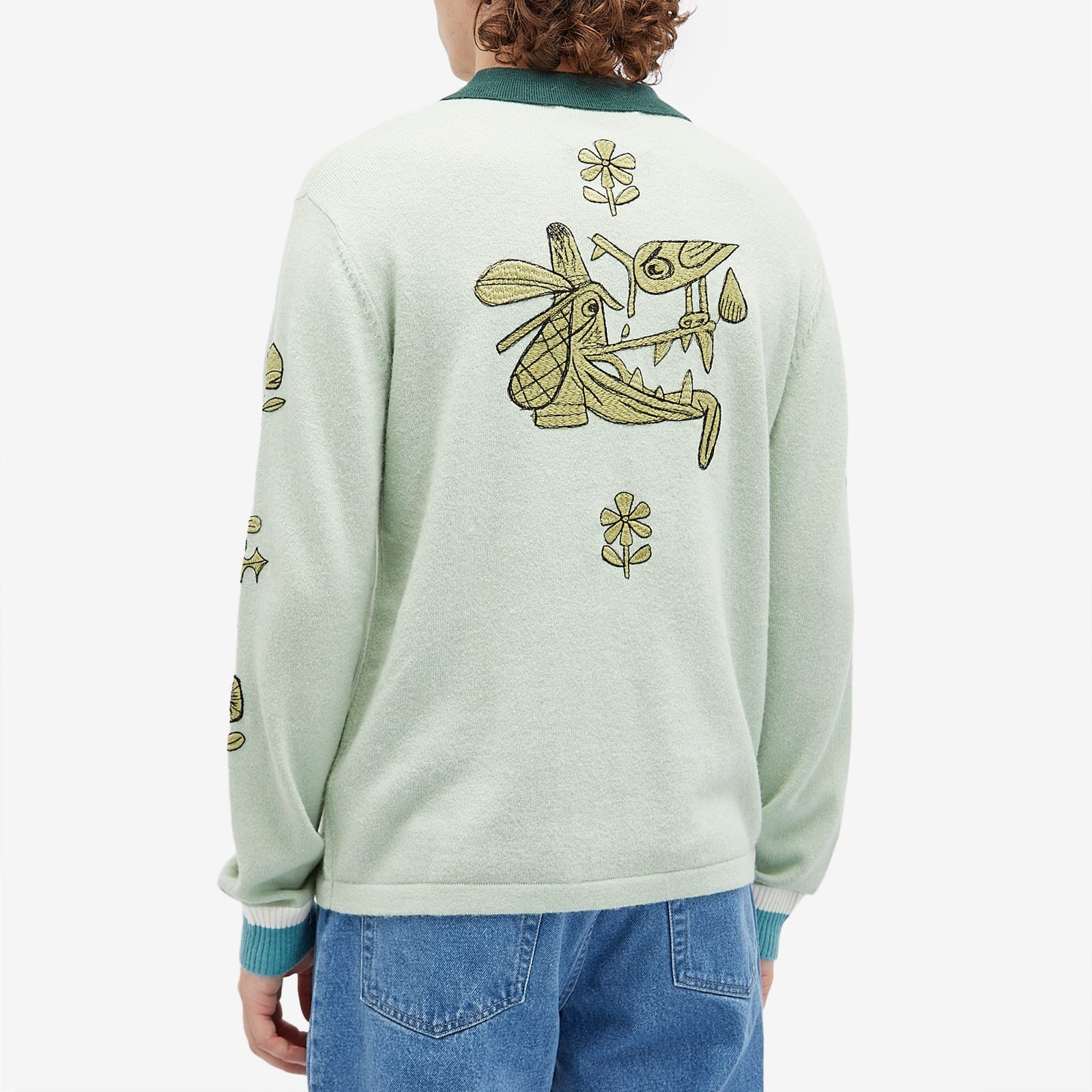 Brain Dead Lex Half Zip Sweatshirt - 3