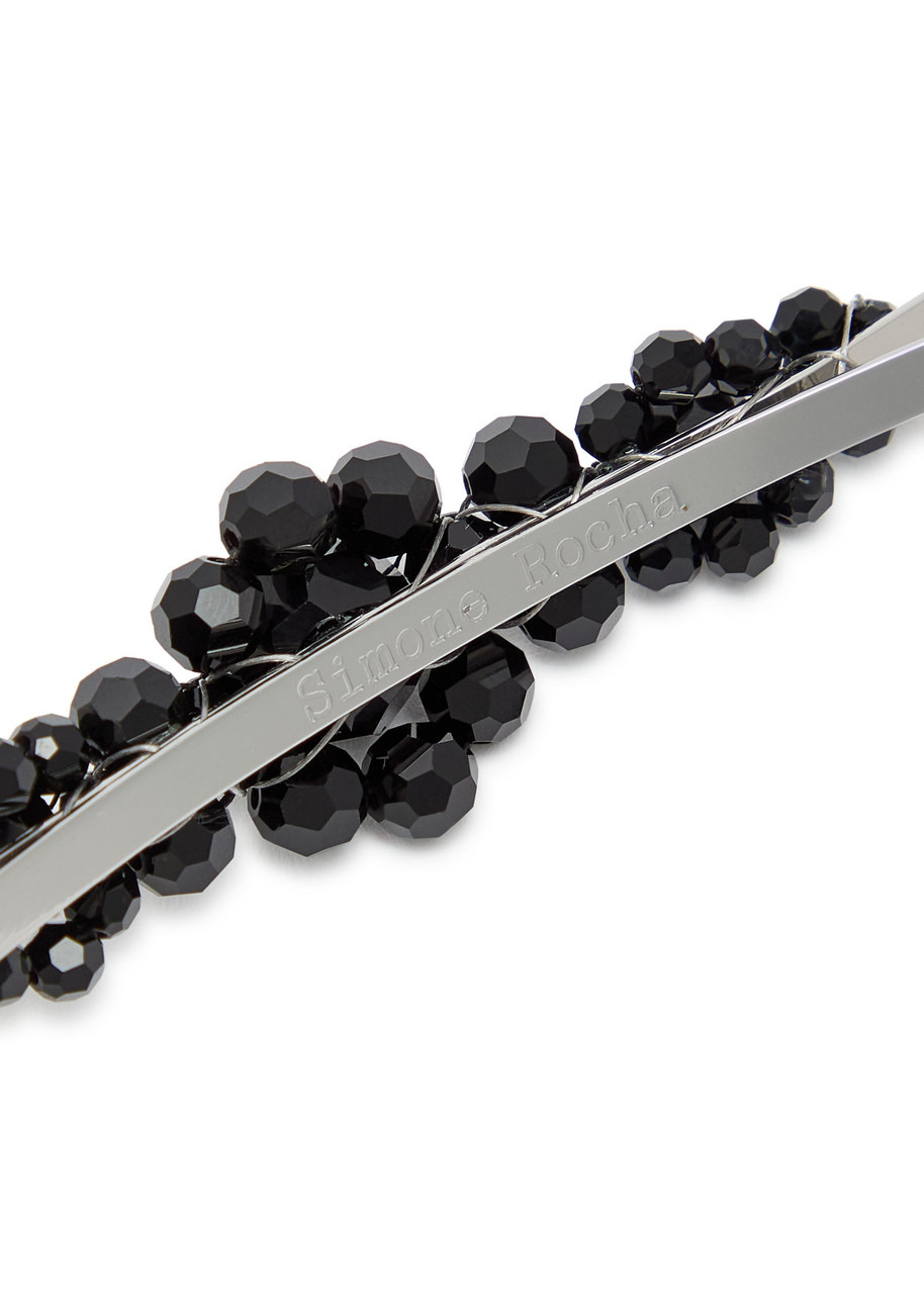 Simone Rocha Large Flower Crystal-embellished Hair Clip - 2