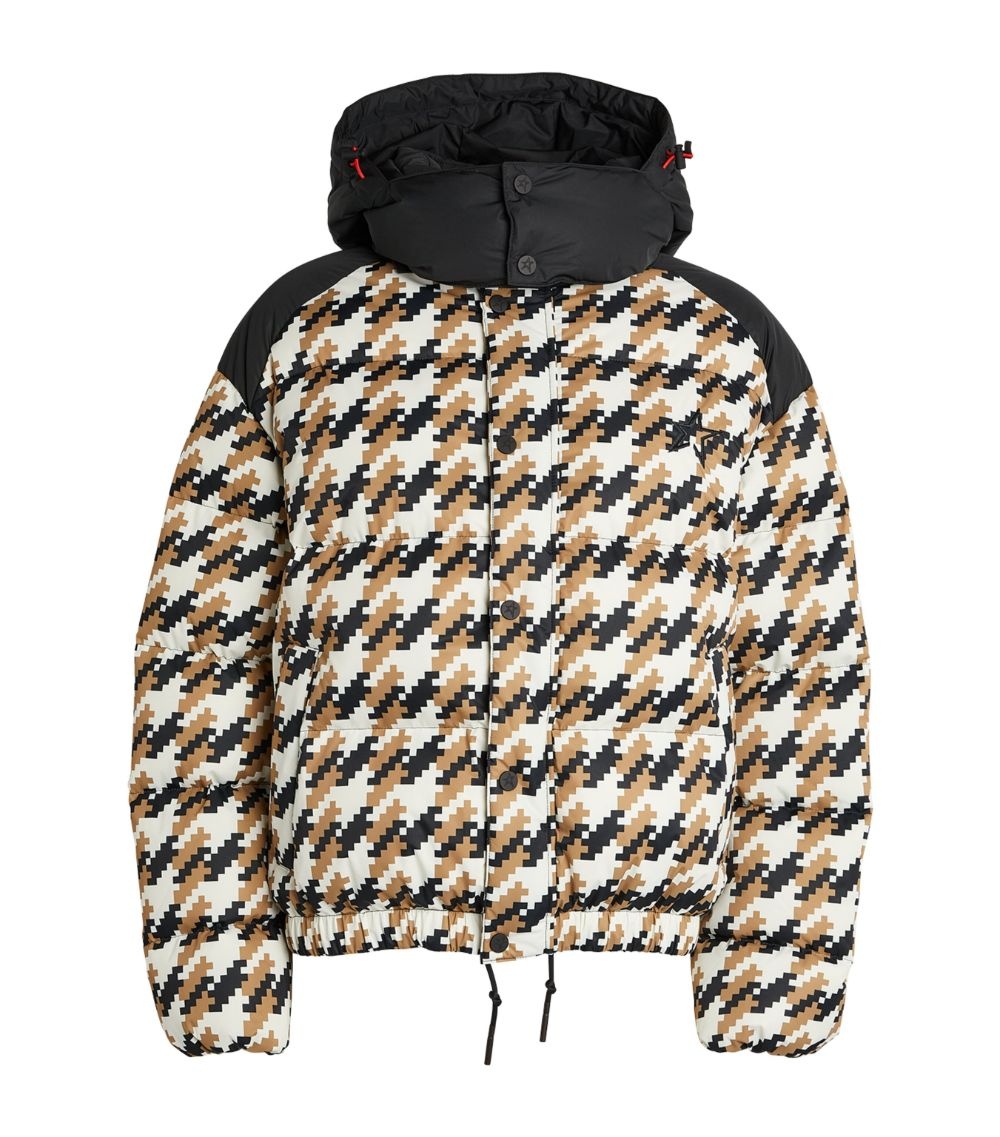 Perfect Moment Houndstooth Moment Puffer Jacket 