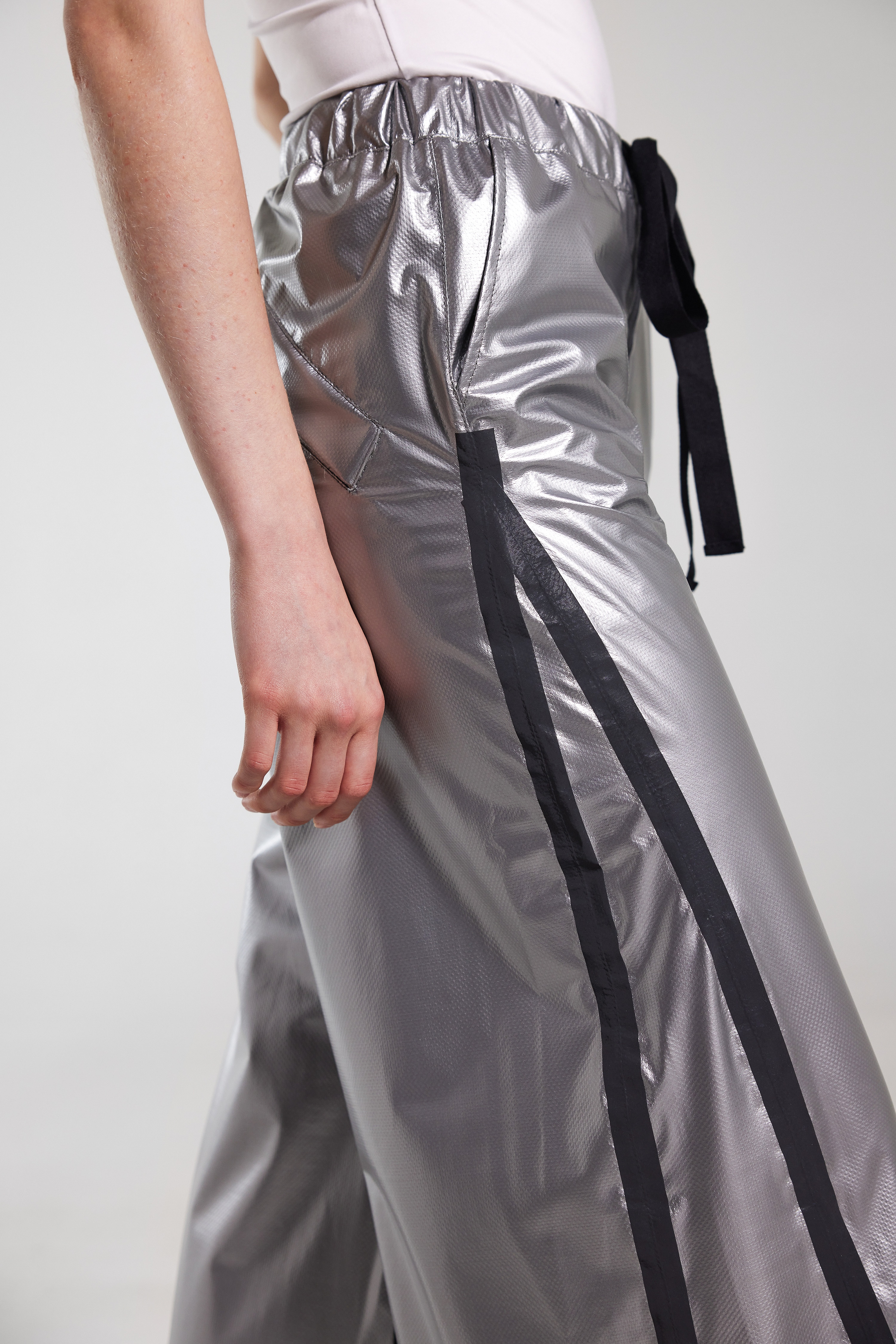 Karla Trousers Tape Silver - 5
