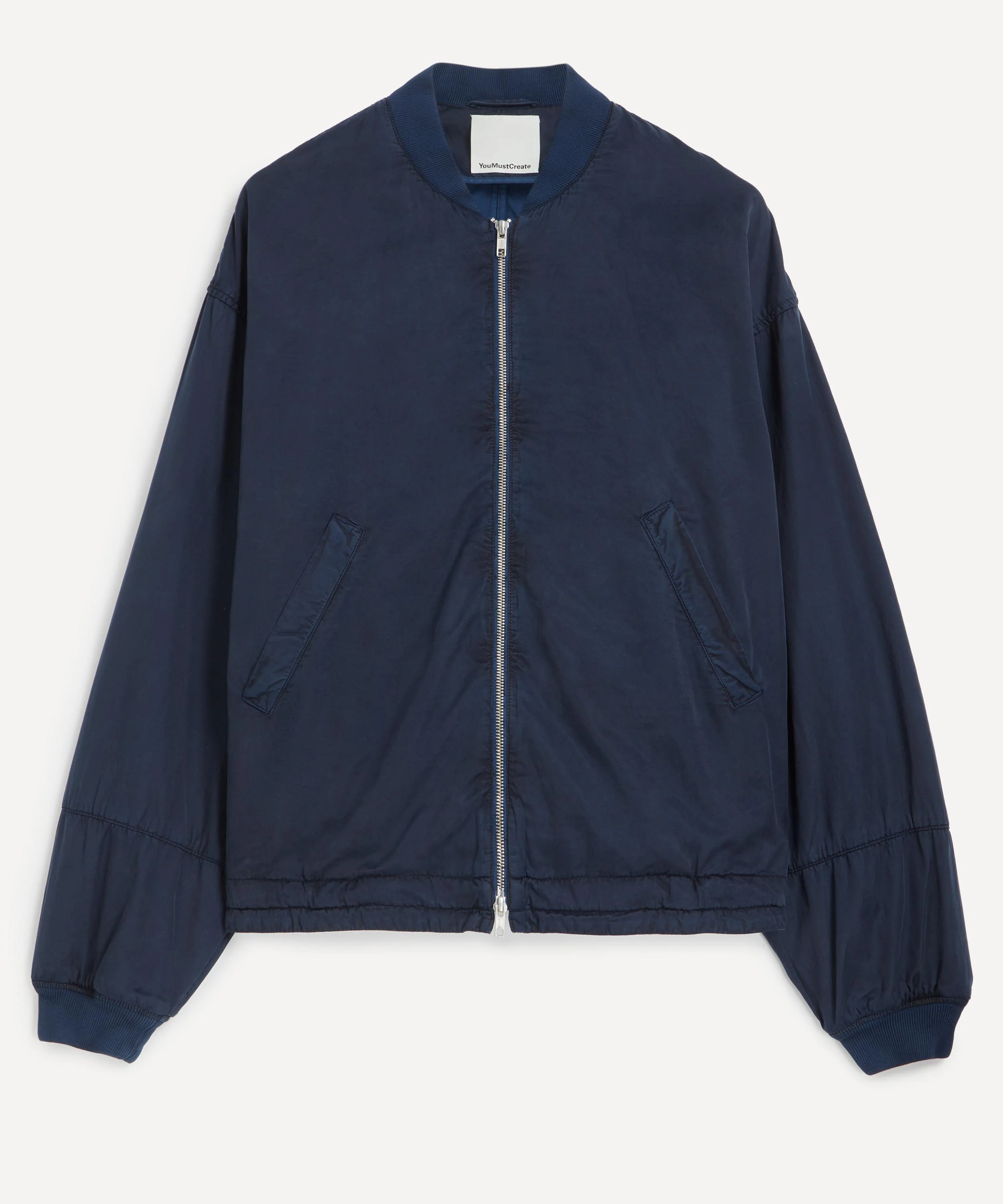 Navy Basement Bomber Jacket - 1