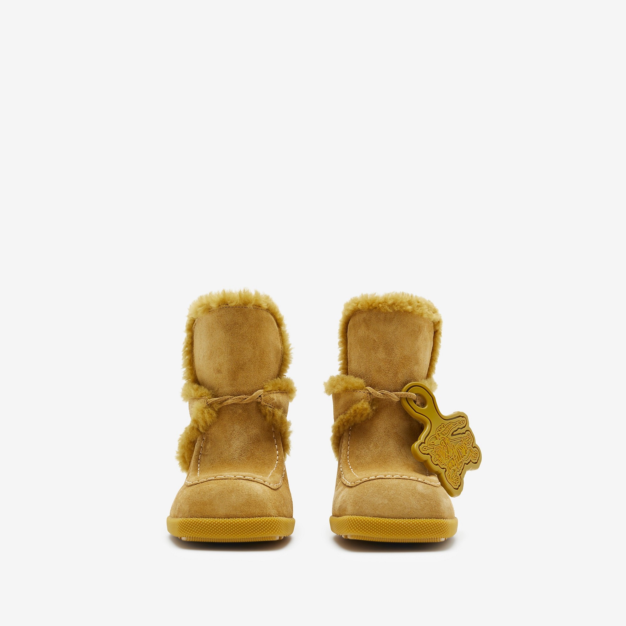 Suede and Shearling Highland Mules - 3