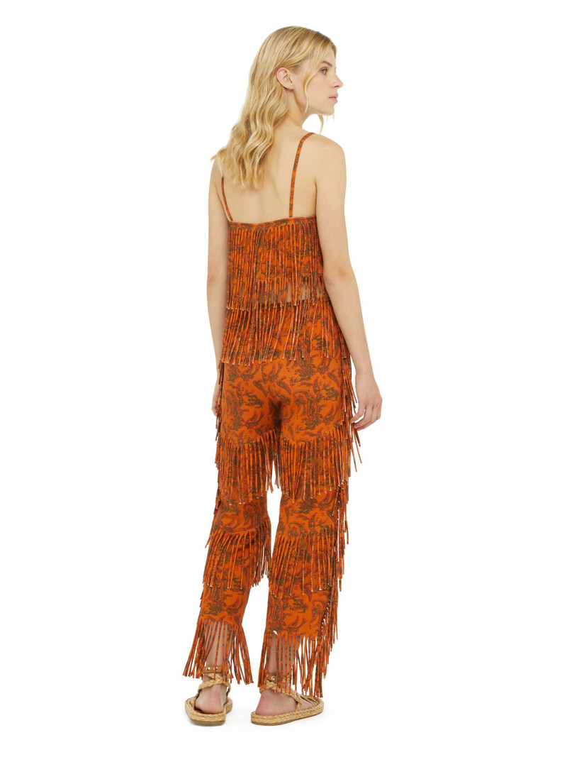 Monsoon Fringed Pants 6