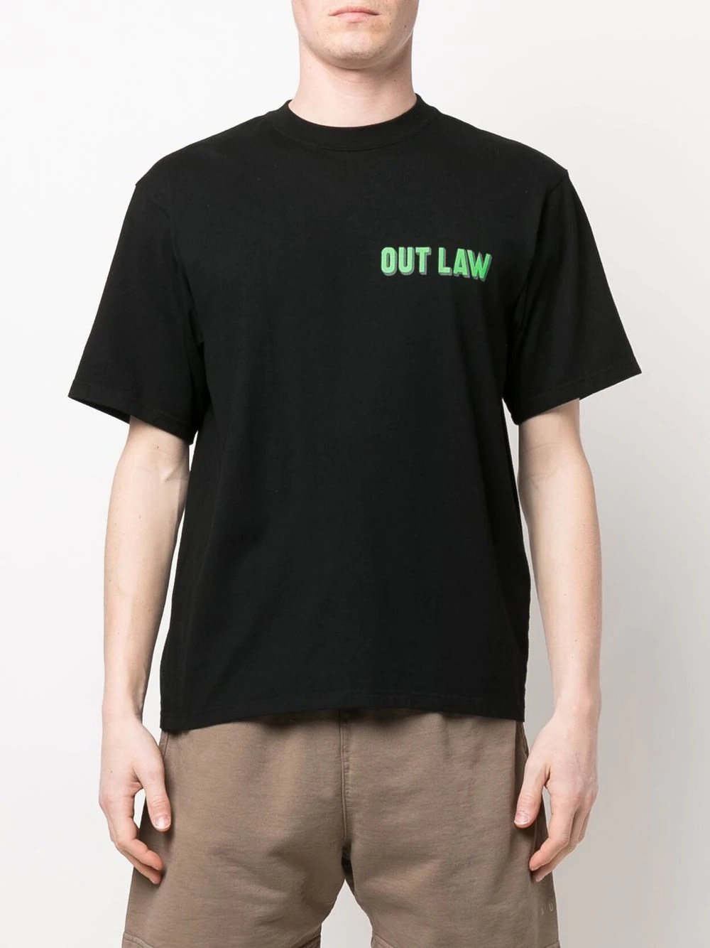 Out Law graphic-print T-shirt - 3