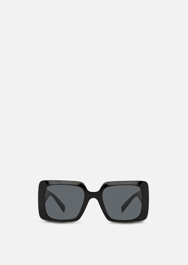 VERSACE Medusa Stud Squared Sunglasses outlook