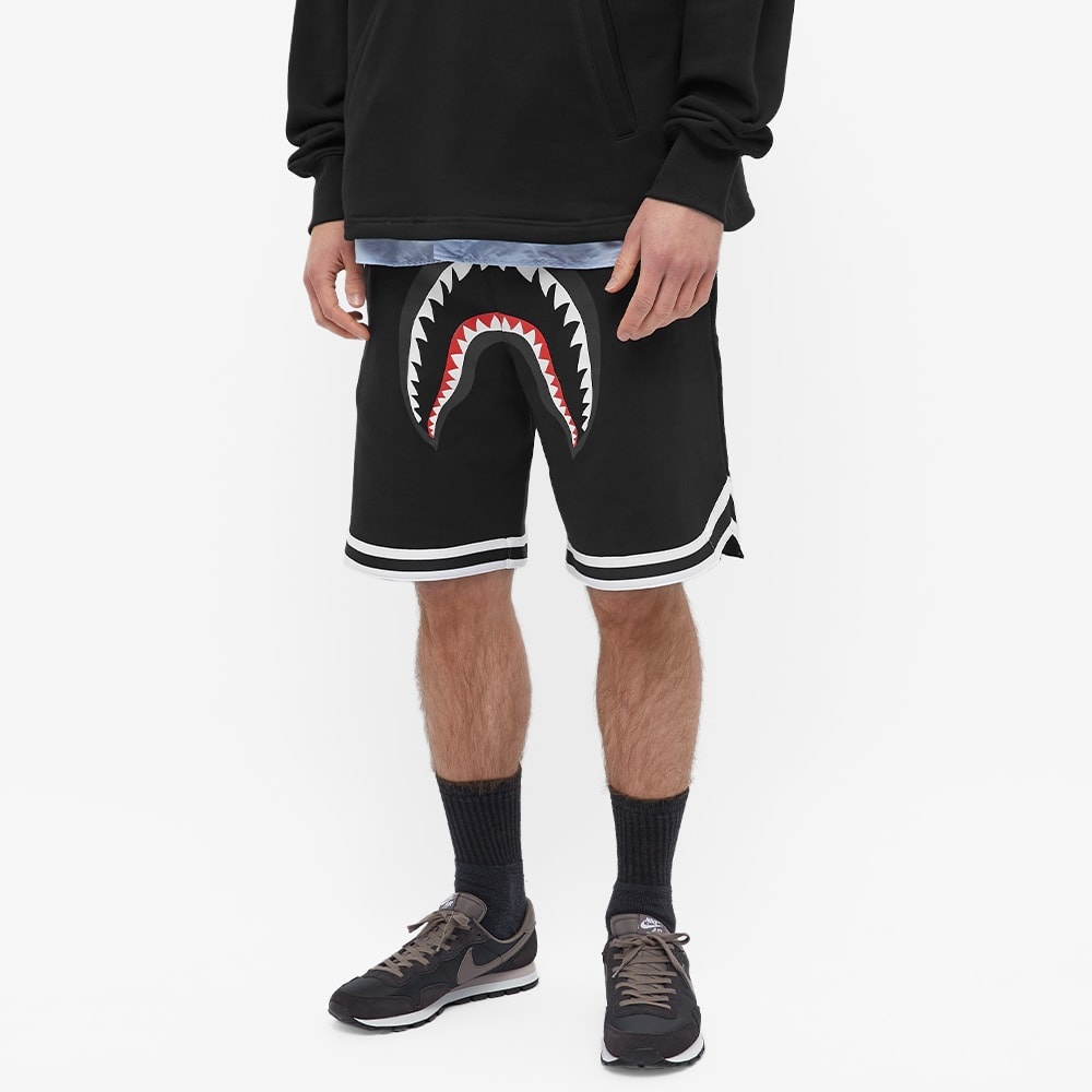 A Bathing Ape Shark Basketball Sweat Short - 5