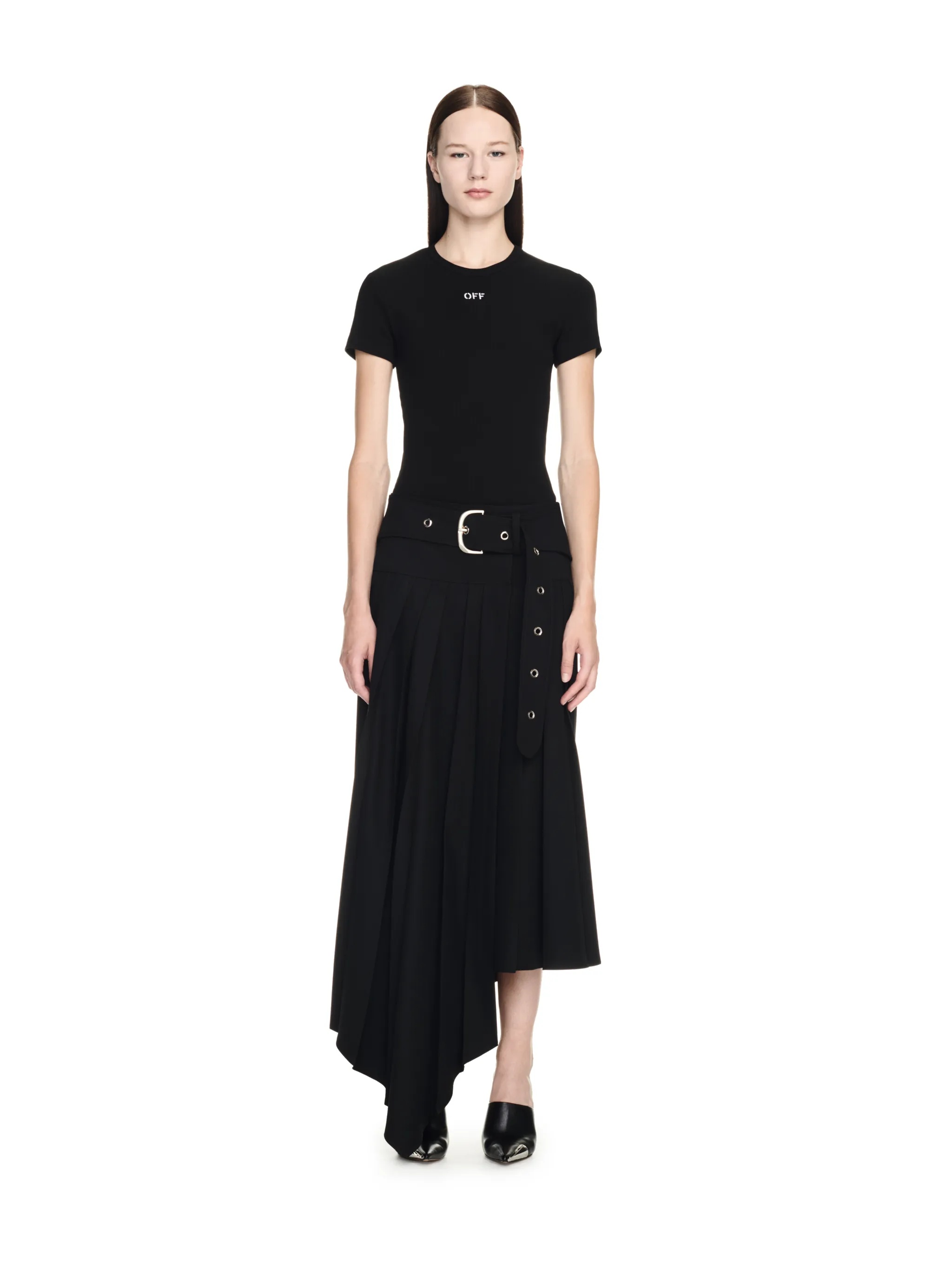 Off Stamp Rib Basic Tee - 2