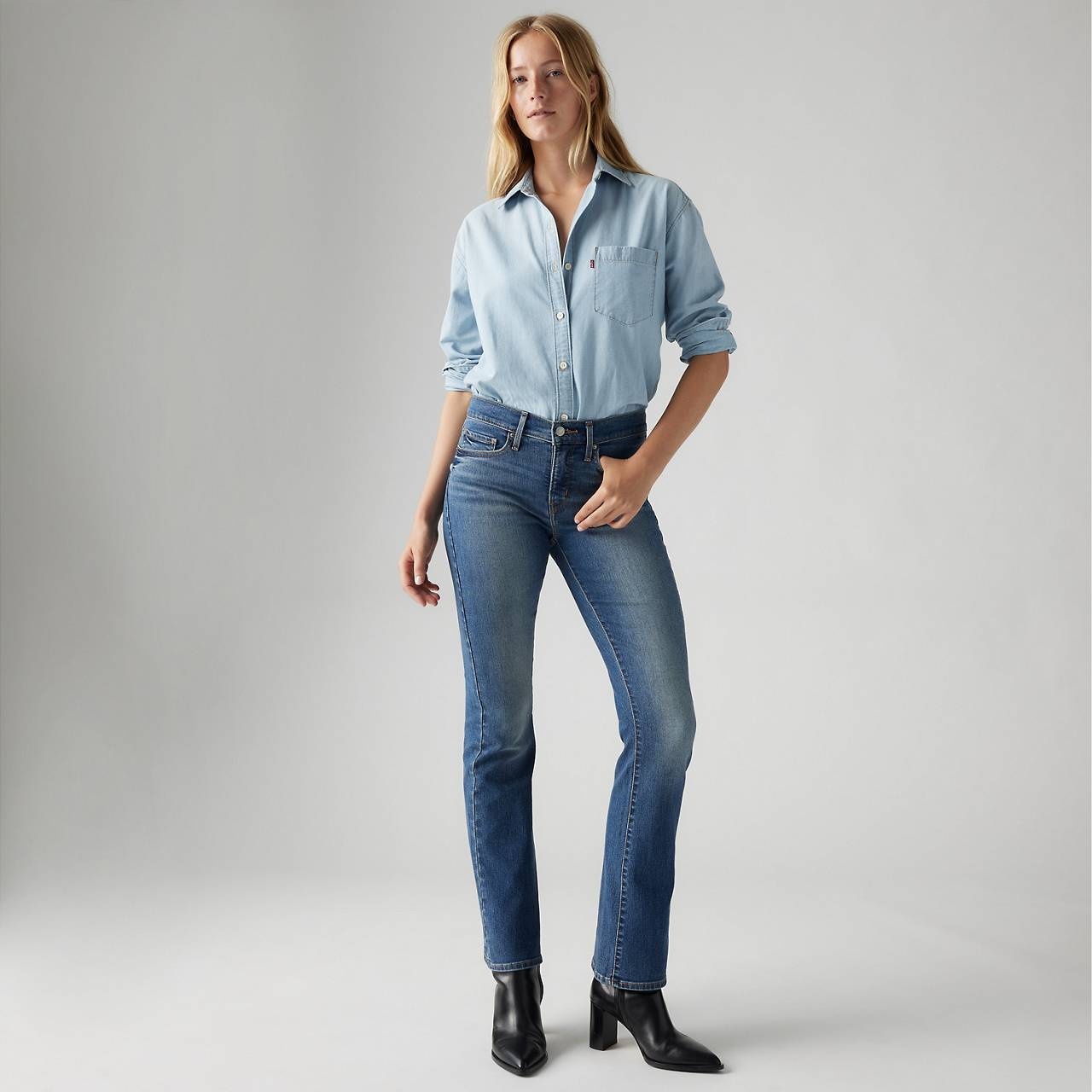 315 SHAPING BOOTCUT WOMEN'S JEANS - 3