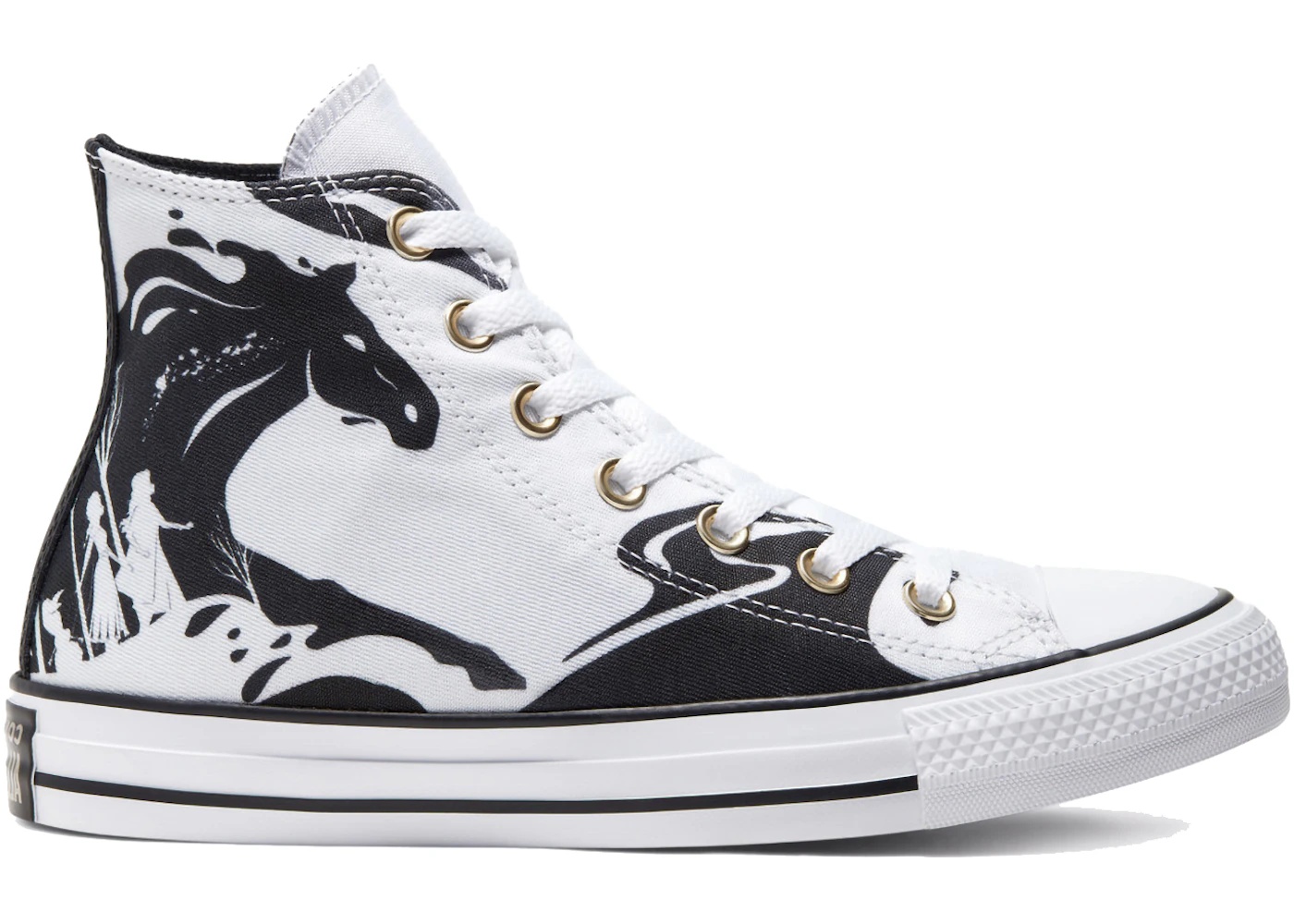 Converse Chuck Taylor All Star Hi Frozen 2 White Black - 1