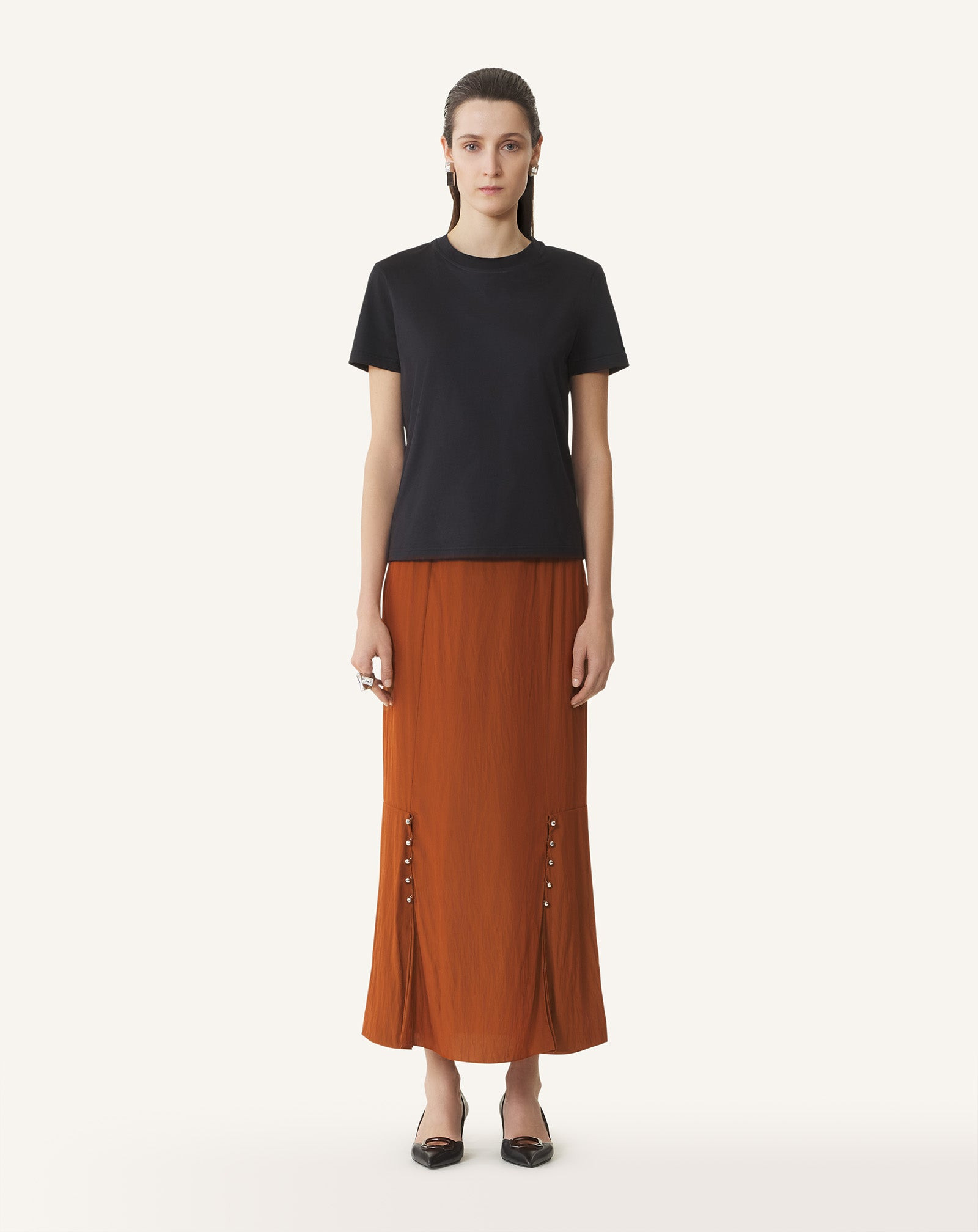 T-SHIRT WITH KNOT DETAIL - 2