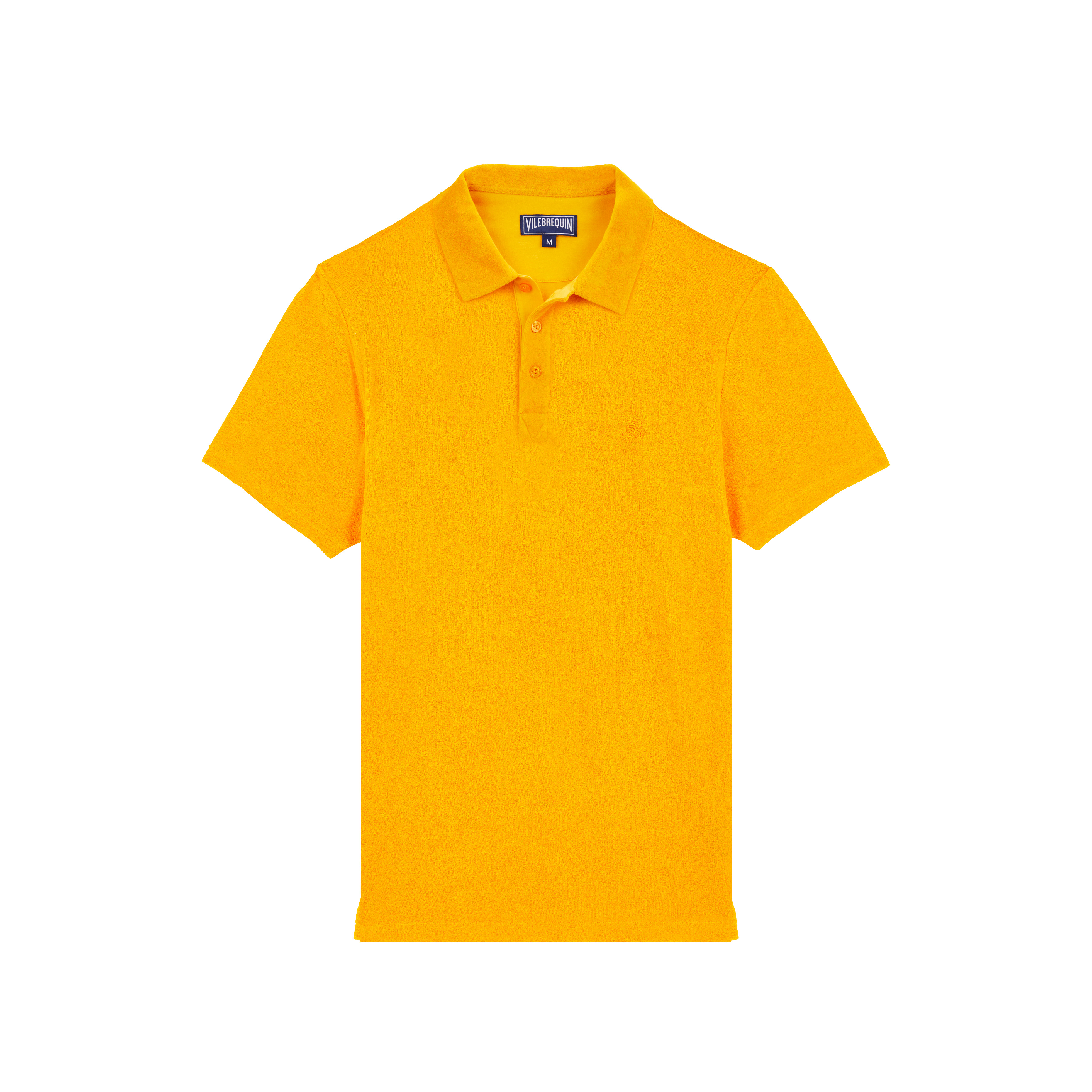 Men Terry Polo Solid - 1
