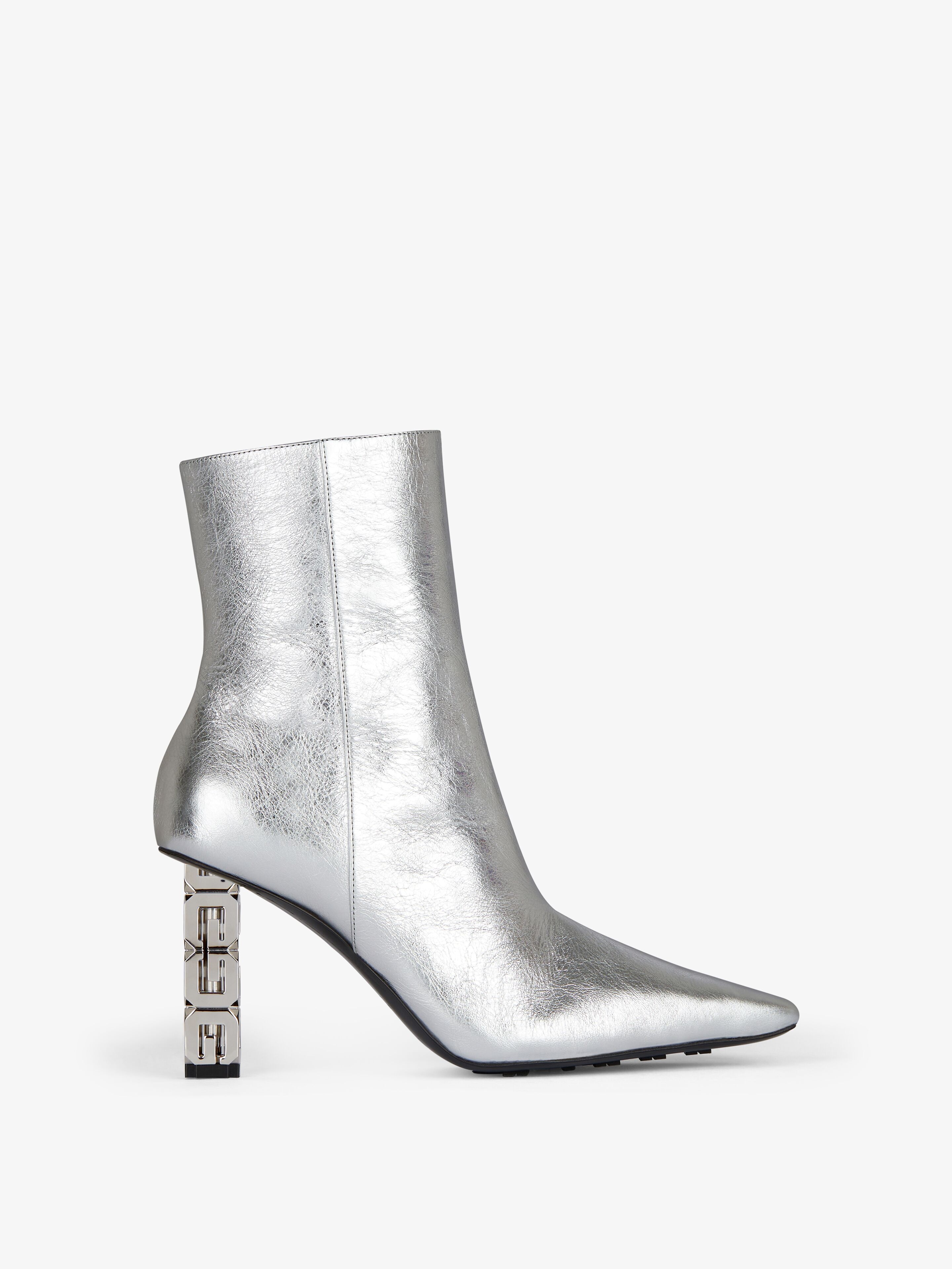 G CUBE ANKLE BOOT IN LEATHER - 1