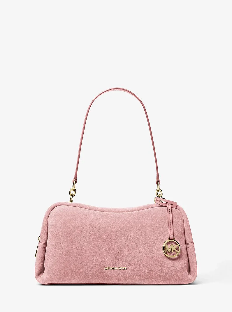 Cecily Medium Suede Shoulder Bag - 1