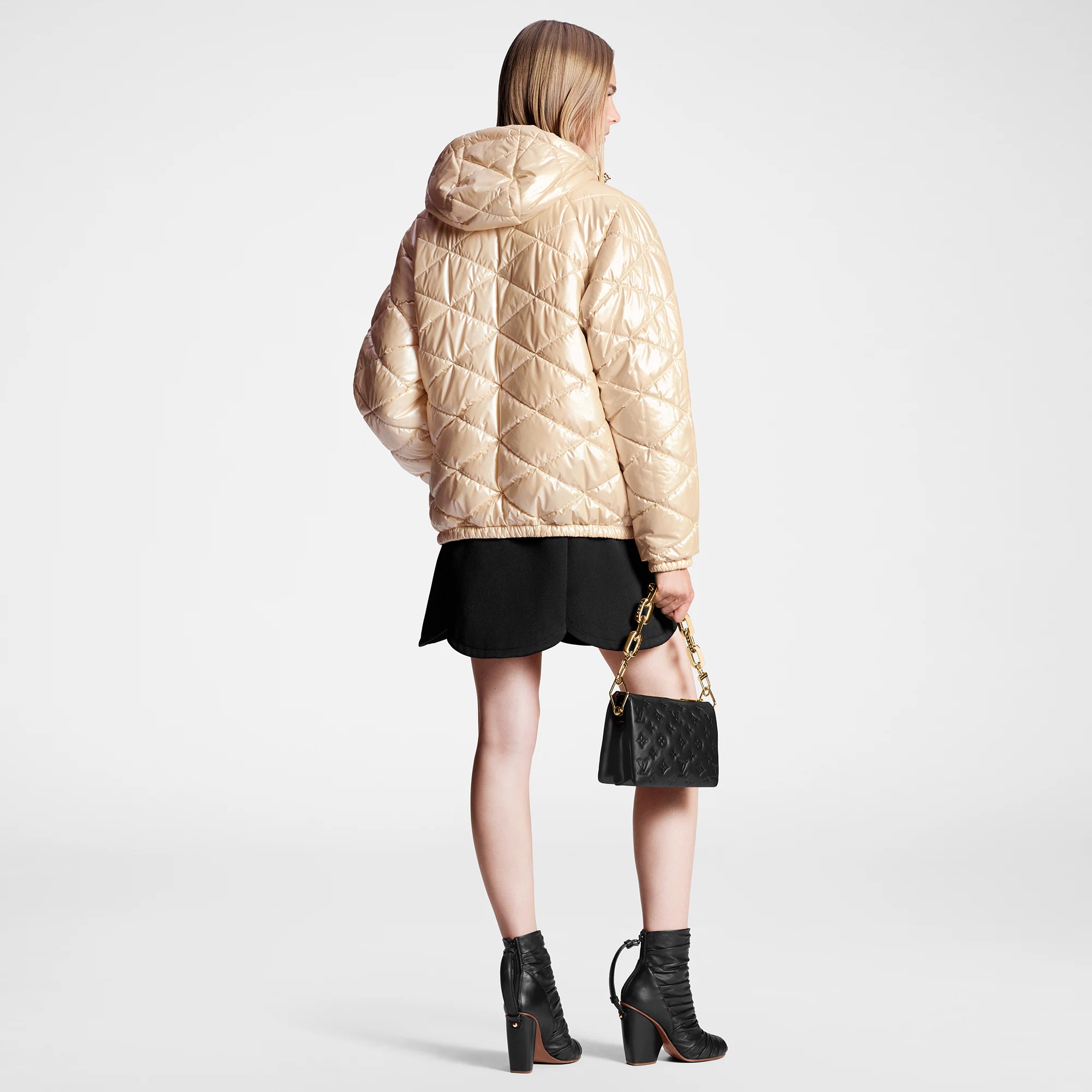 Reversible Quilted Hooded Jacket - 3