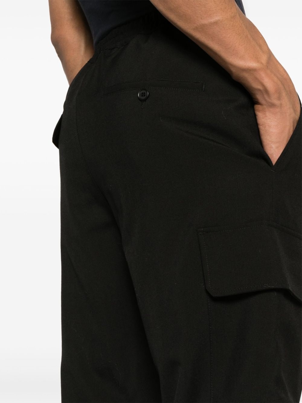 straight-leg cargo trousers - 5