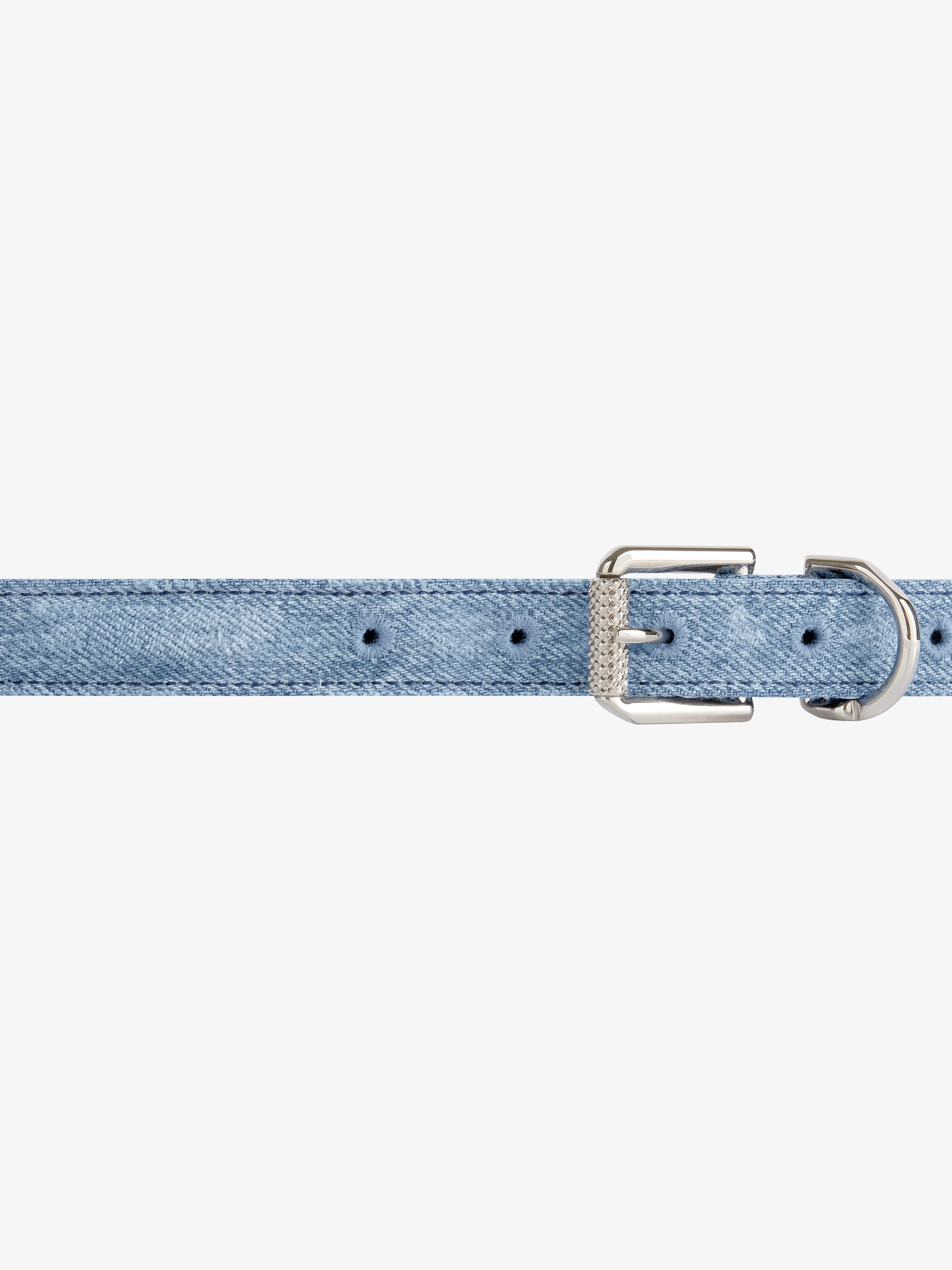 VOYOU BELT IN DENIM - 2
