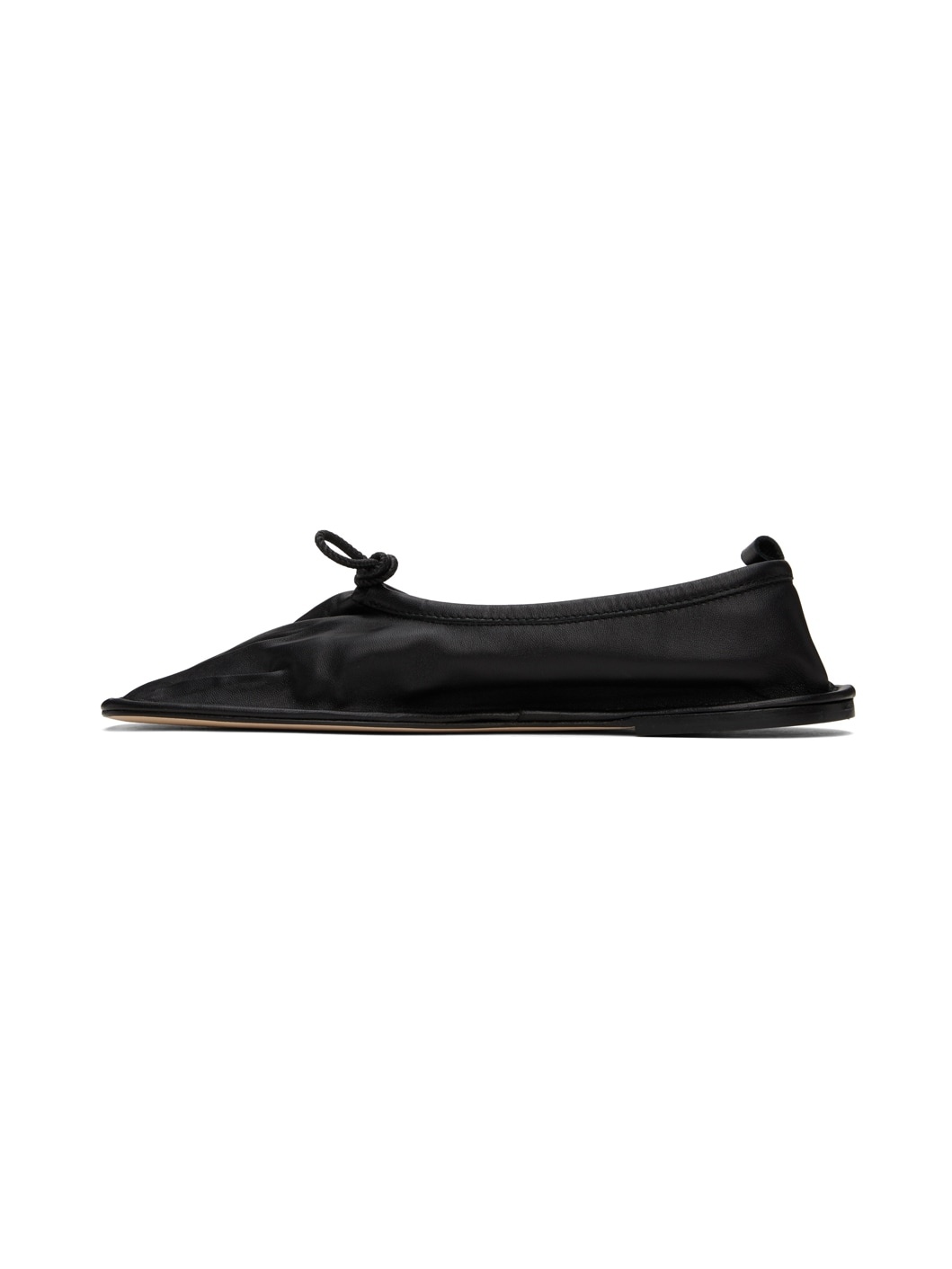 Black Puntera Ballerina Flats - 5