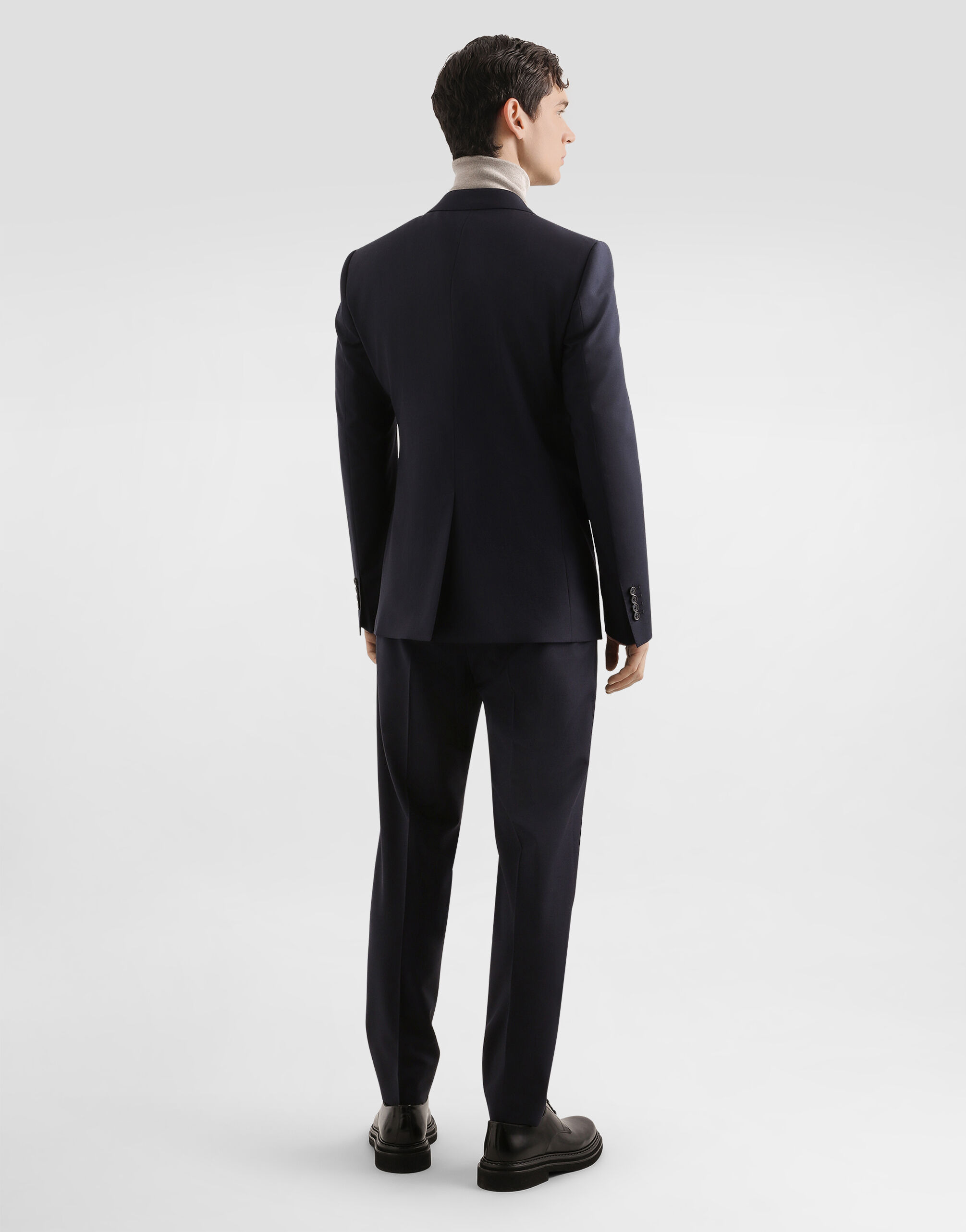 Wool blend trousers - 3