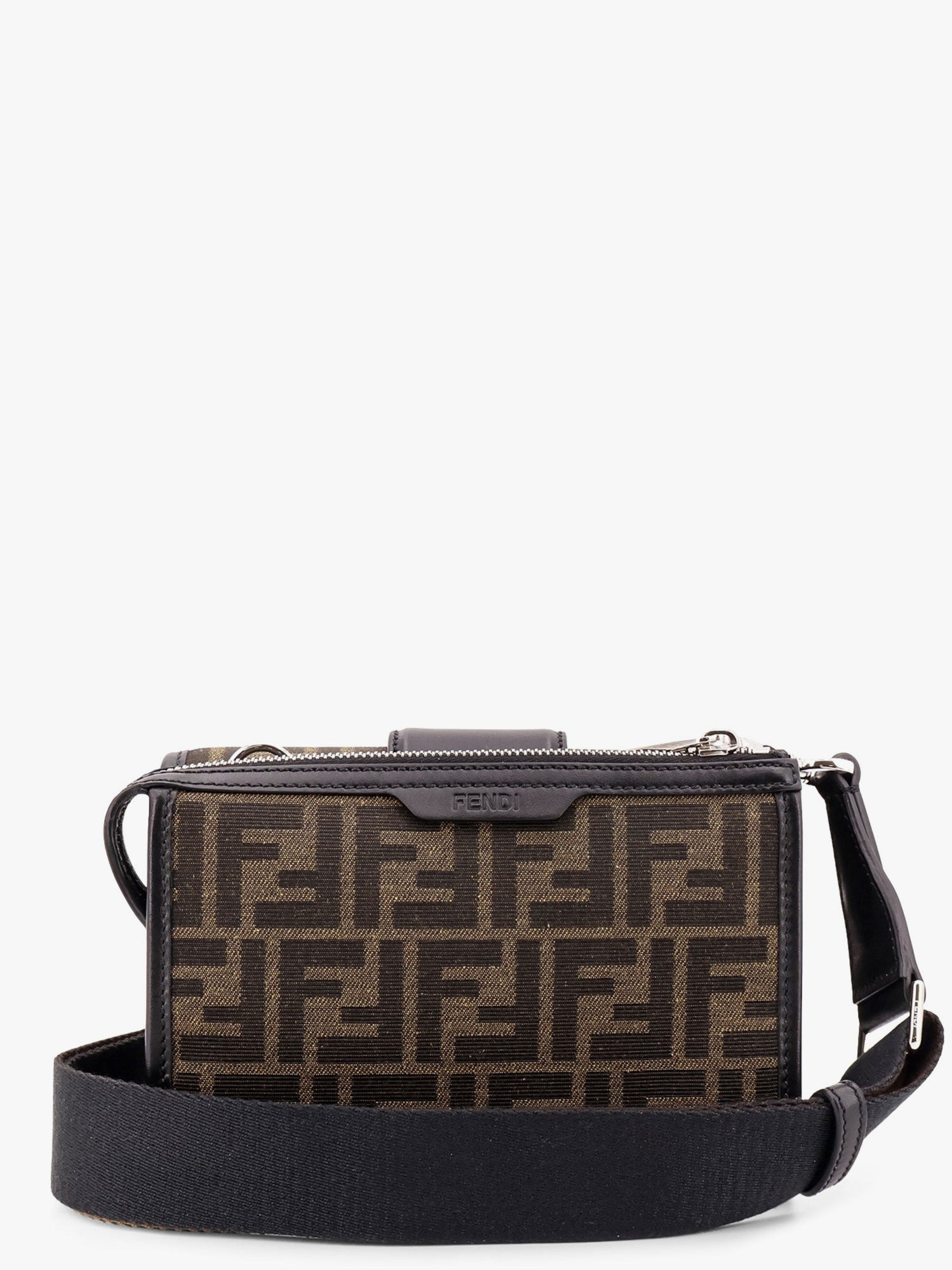Fendi Baguette Double Jacquard Shoulder Bag - 3