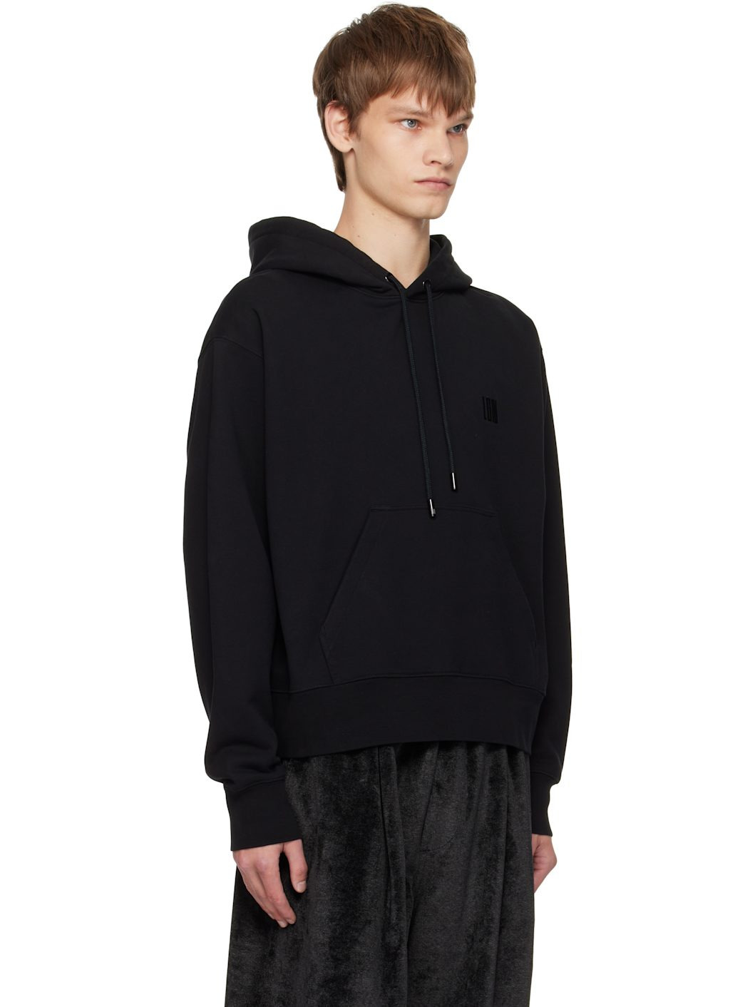 Black Logo Hoodie - 2