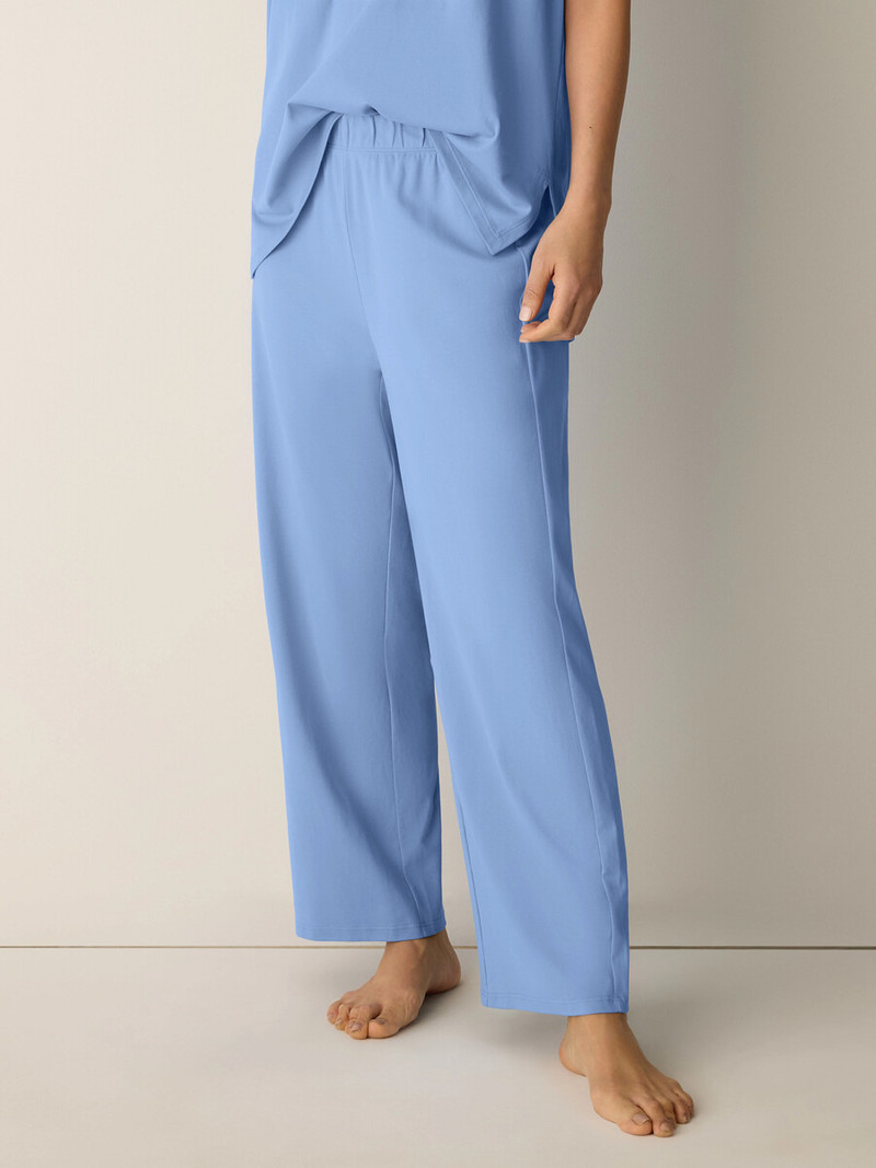 Organic Cotton Interlock Straight Sleep Pant 3