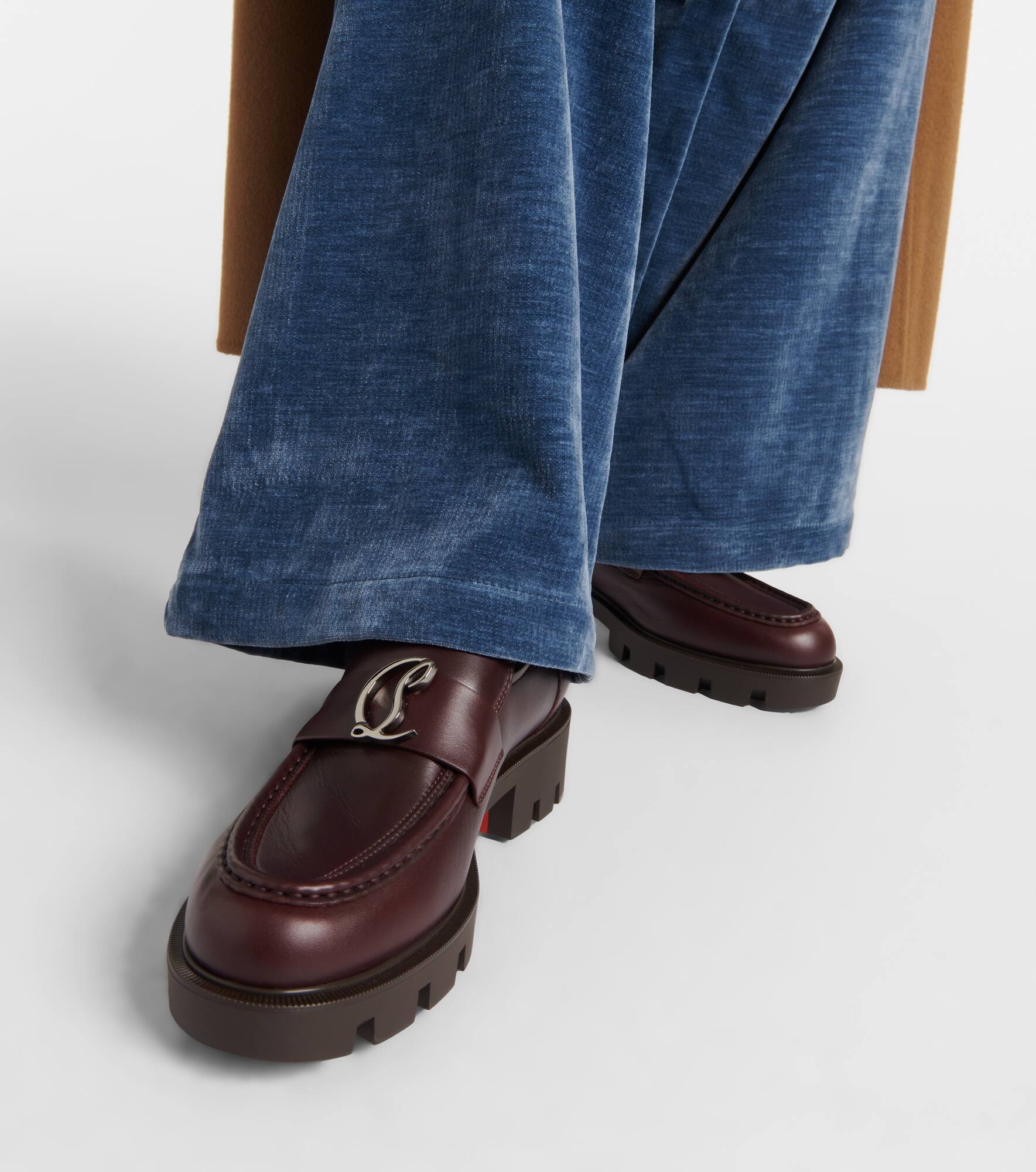 CL Moc Lug leather loafers - 4