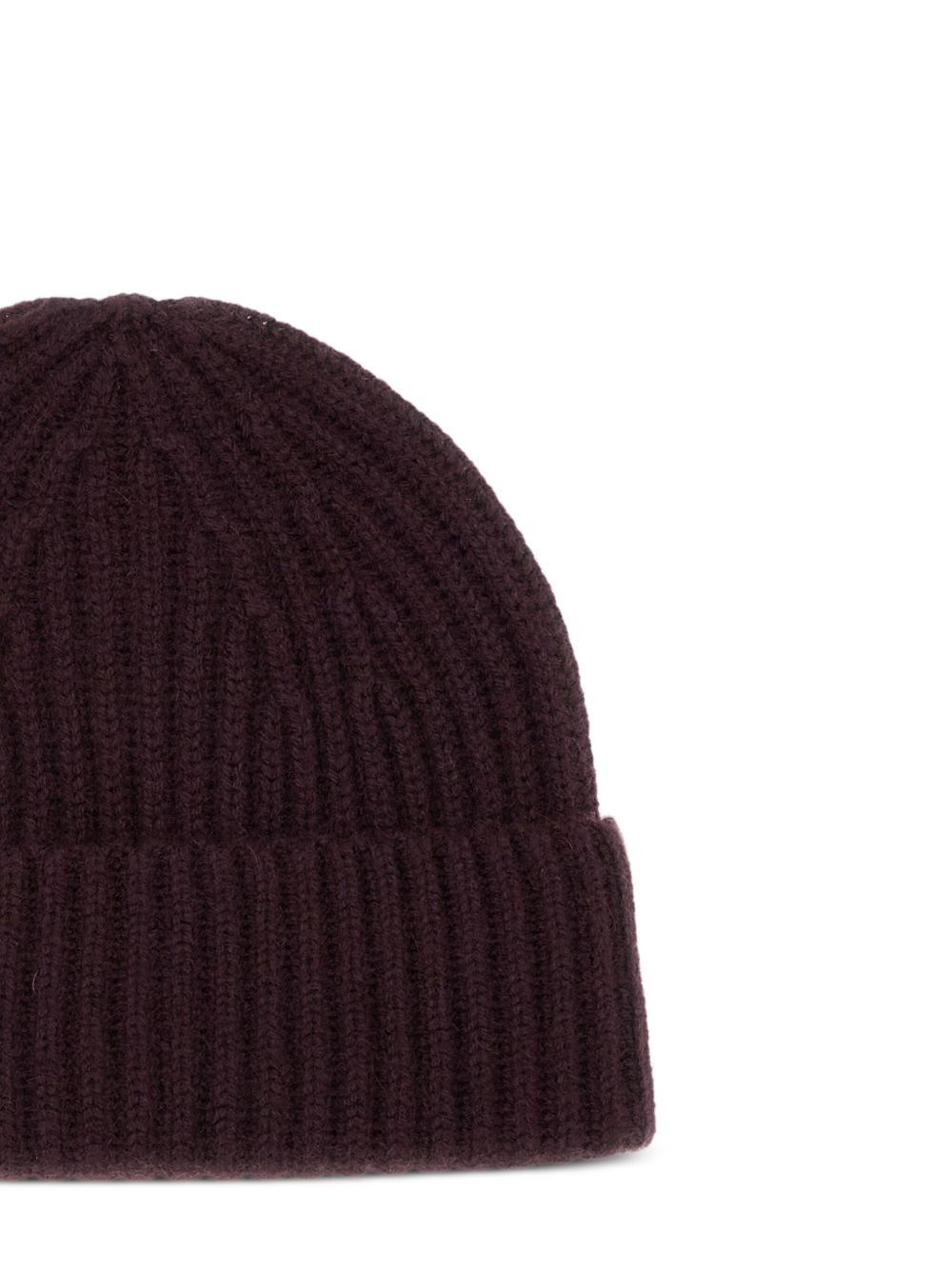 ribbed wool beanie - 2