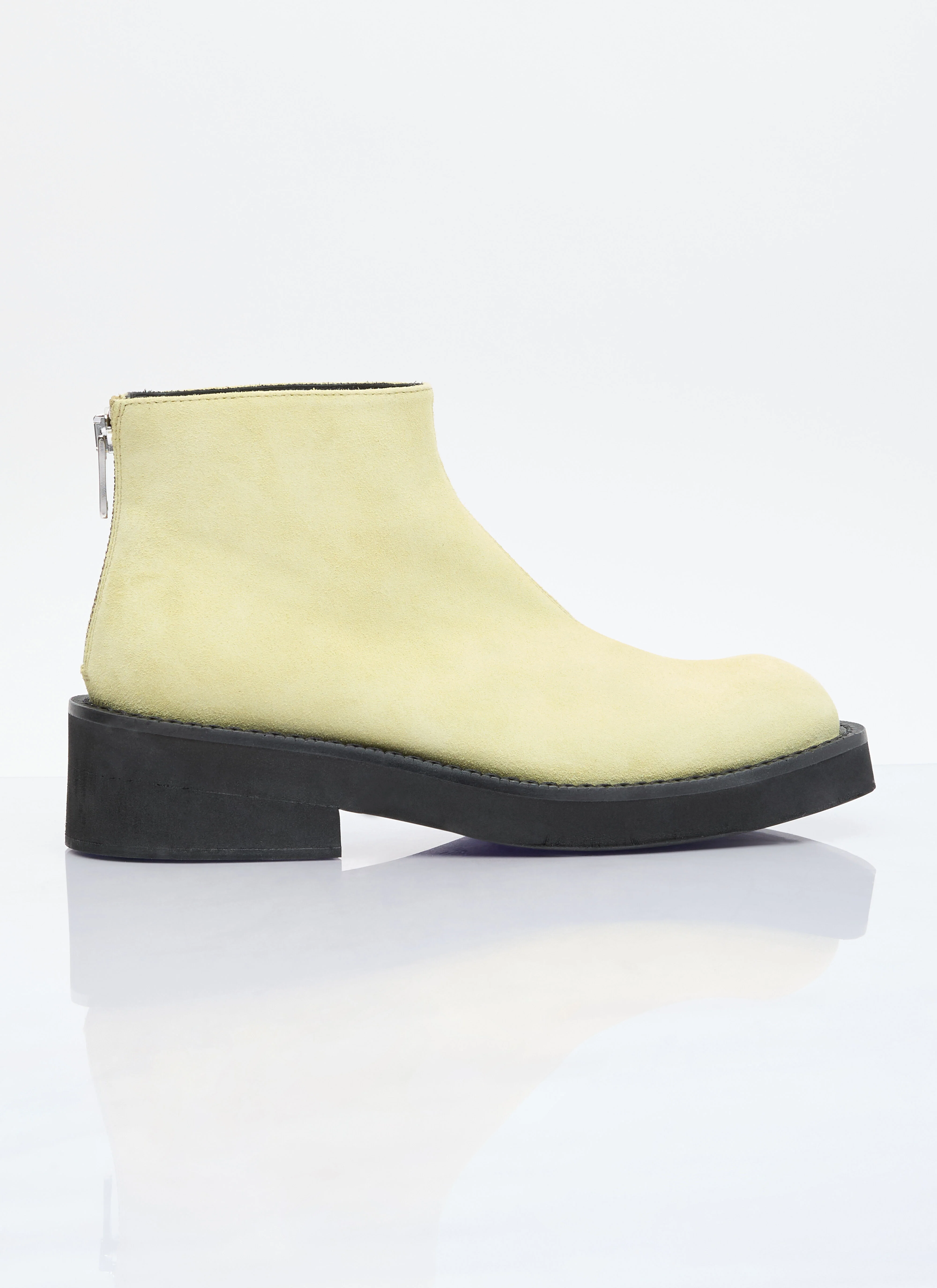 Suede Ankle Boots - 1