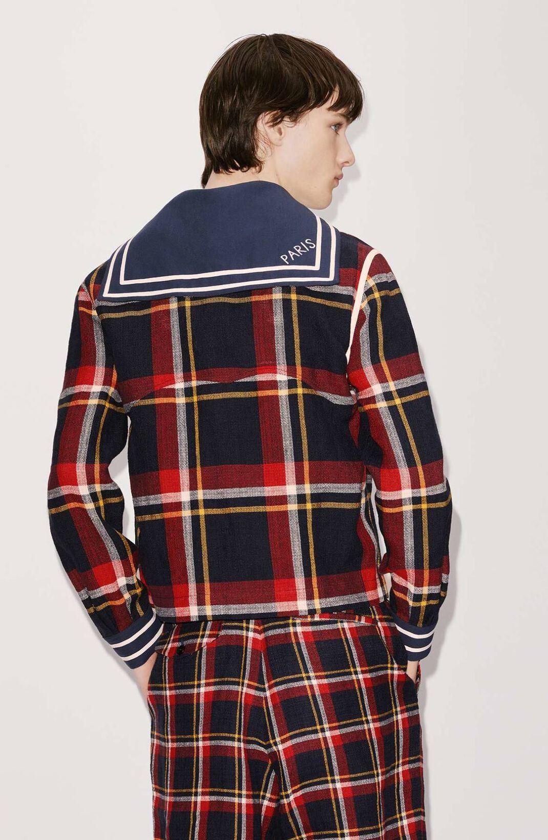 'KENZO Sailor' checked shirt jacket - 4
