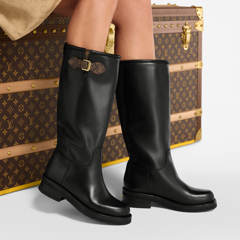 LV Biker High Boot 5