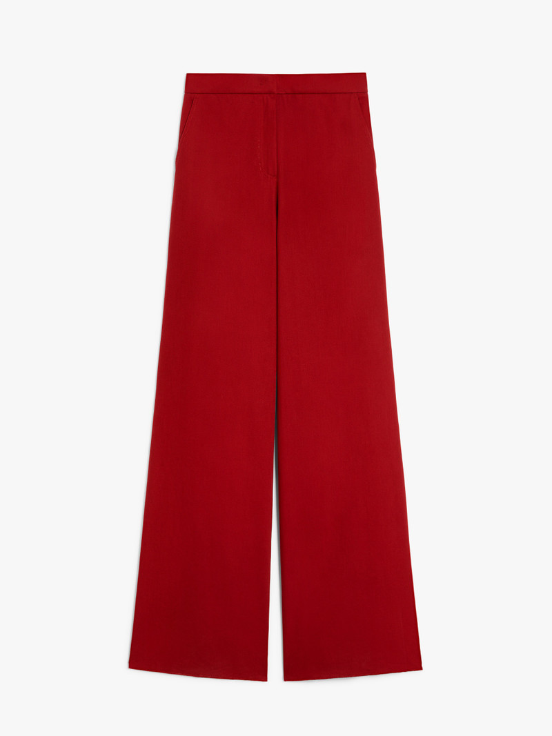 RUGGERO Cotton drill straight trousers - 1