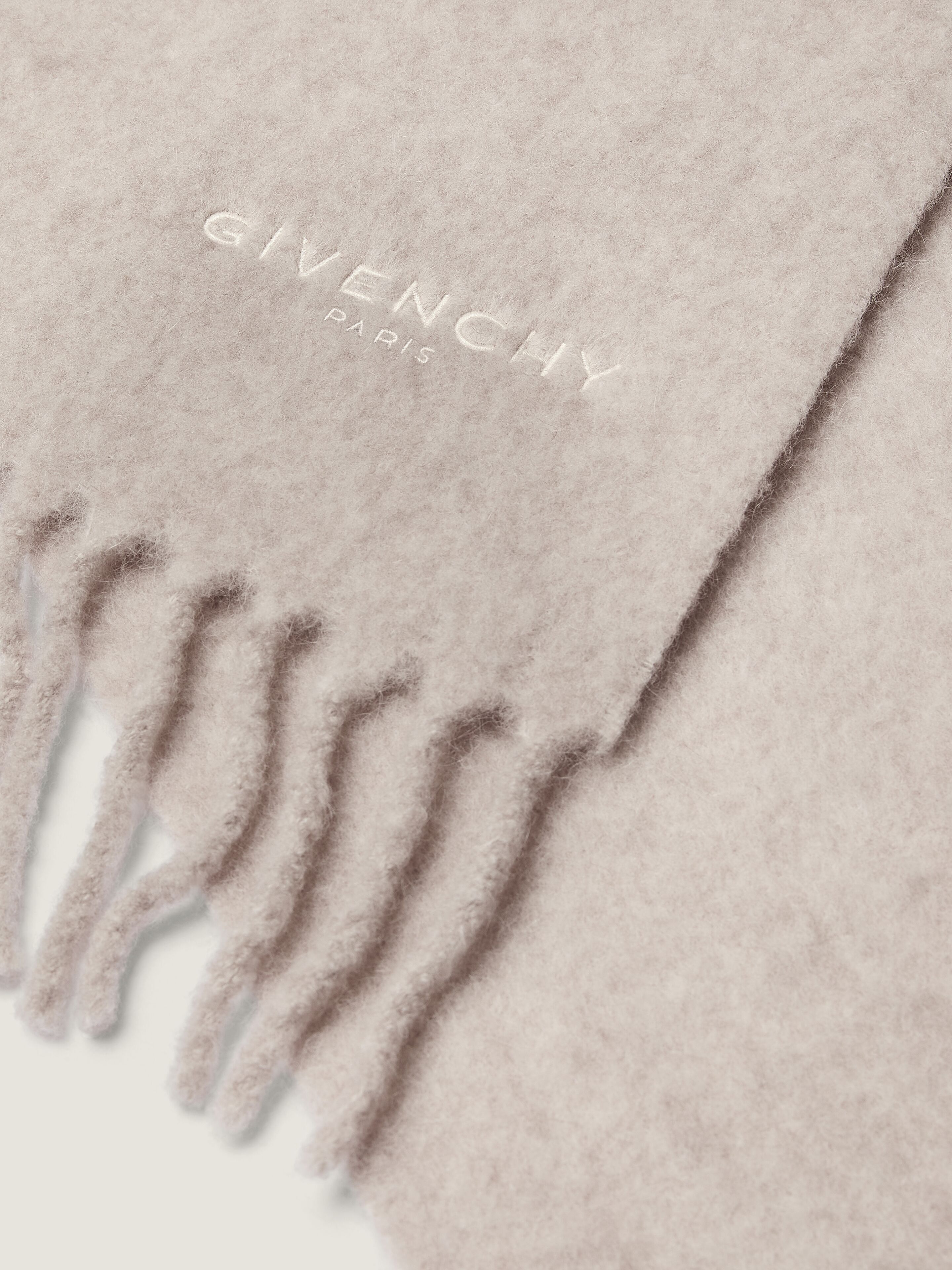 GIVENCHY OVERSIZED SCARF IN ALPACA - 2