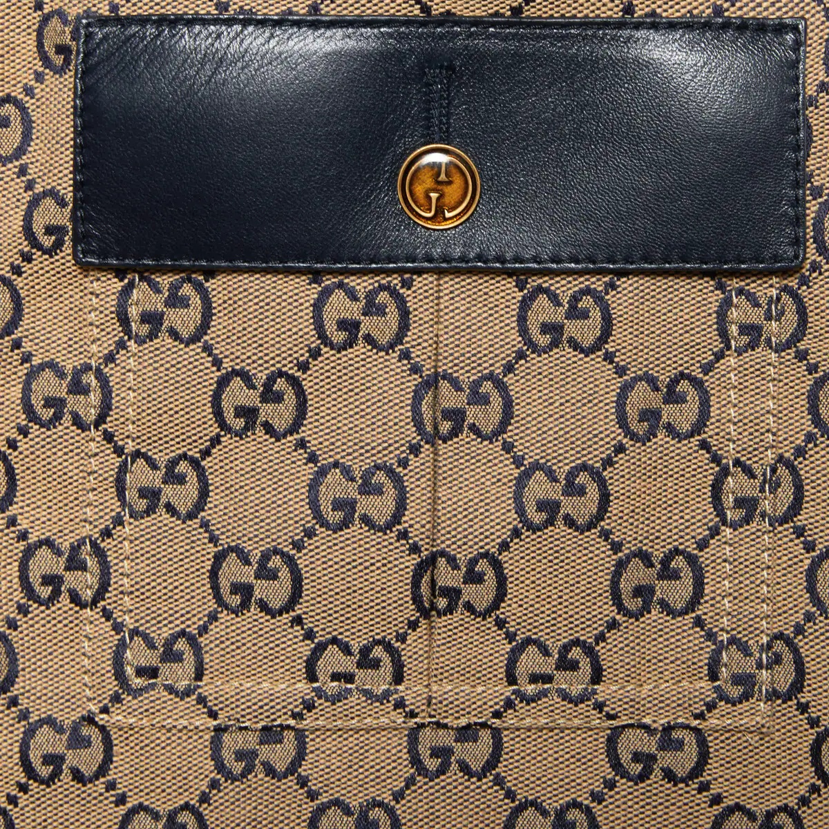 GG canvas pants with Horsebit - 7