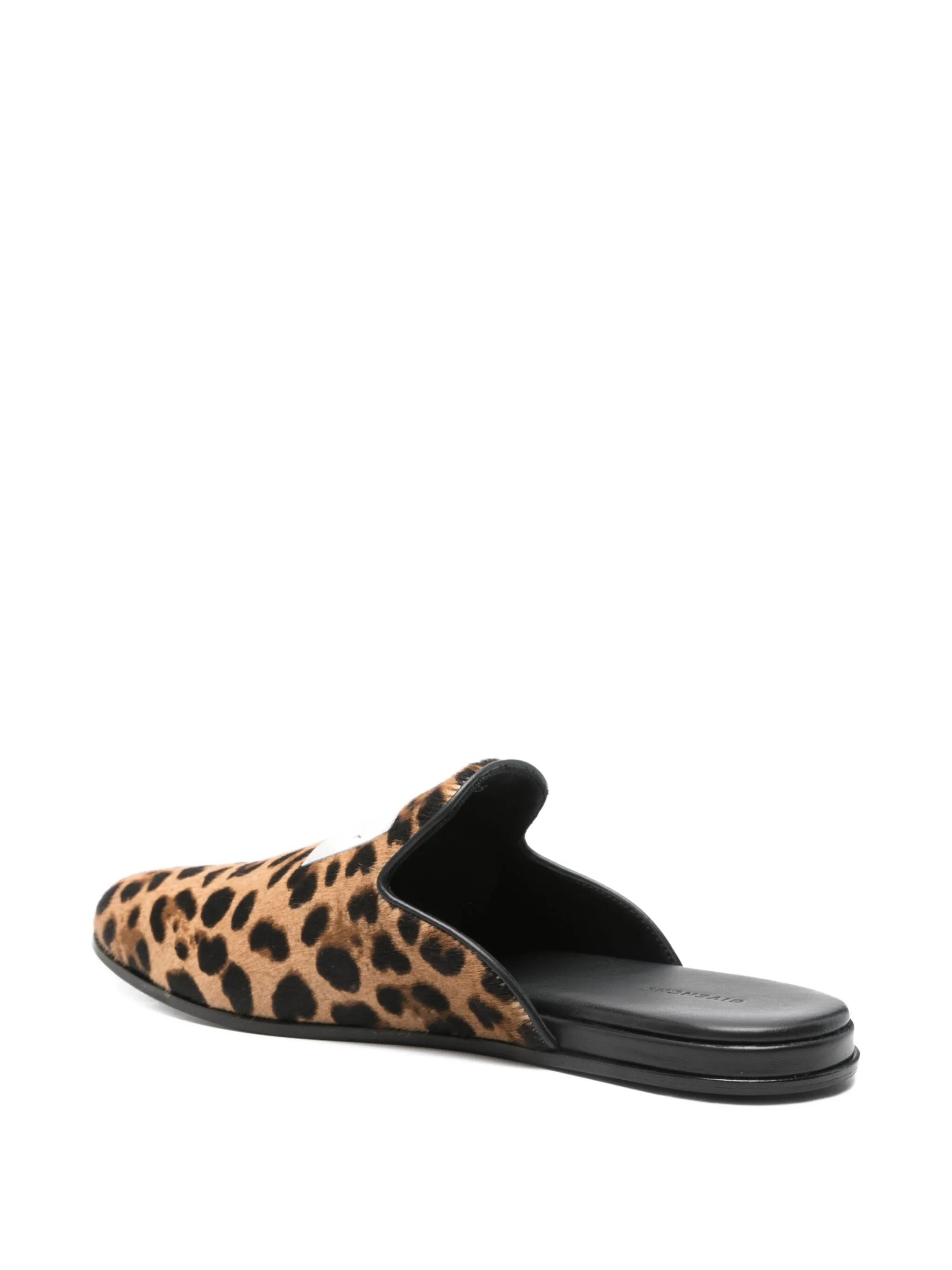 leopard-print loafers - 3
