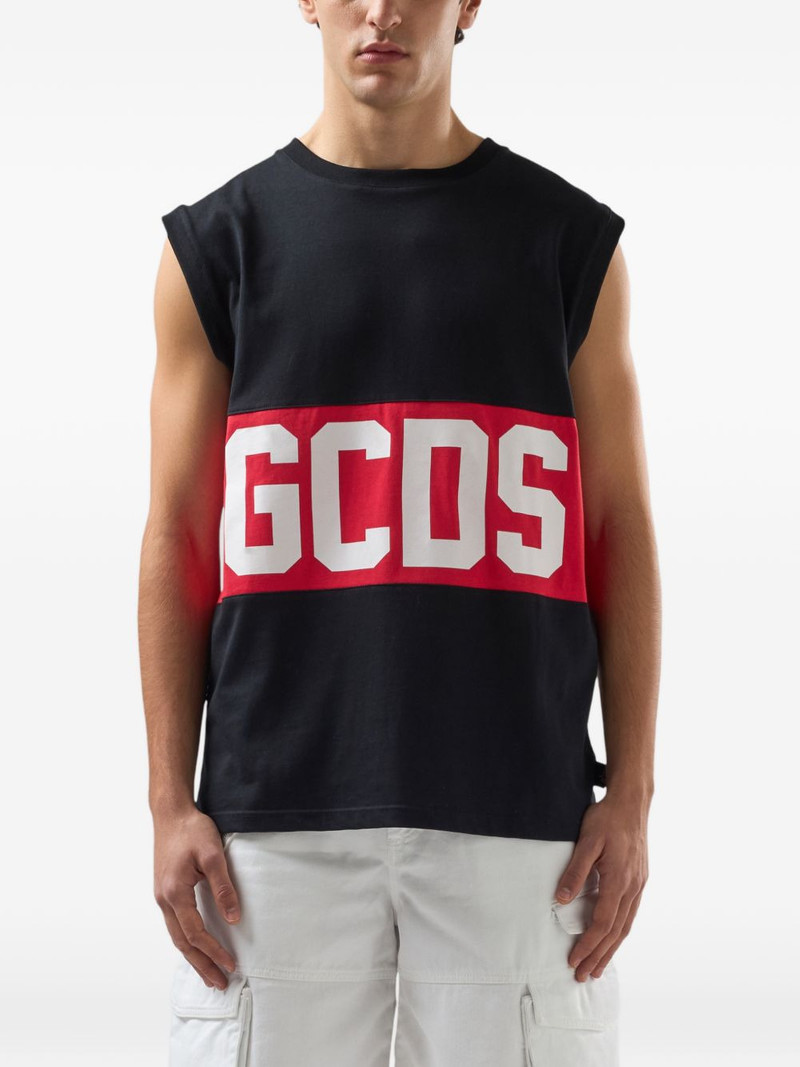 logo sleeveless T-shirt 3