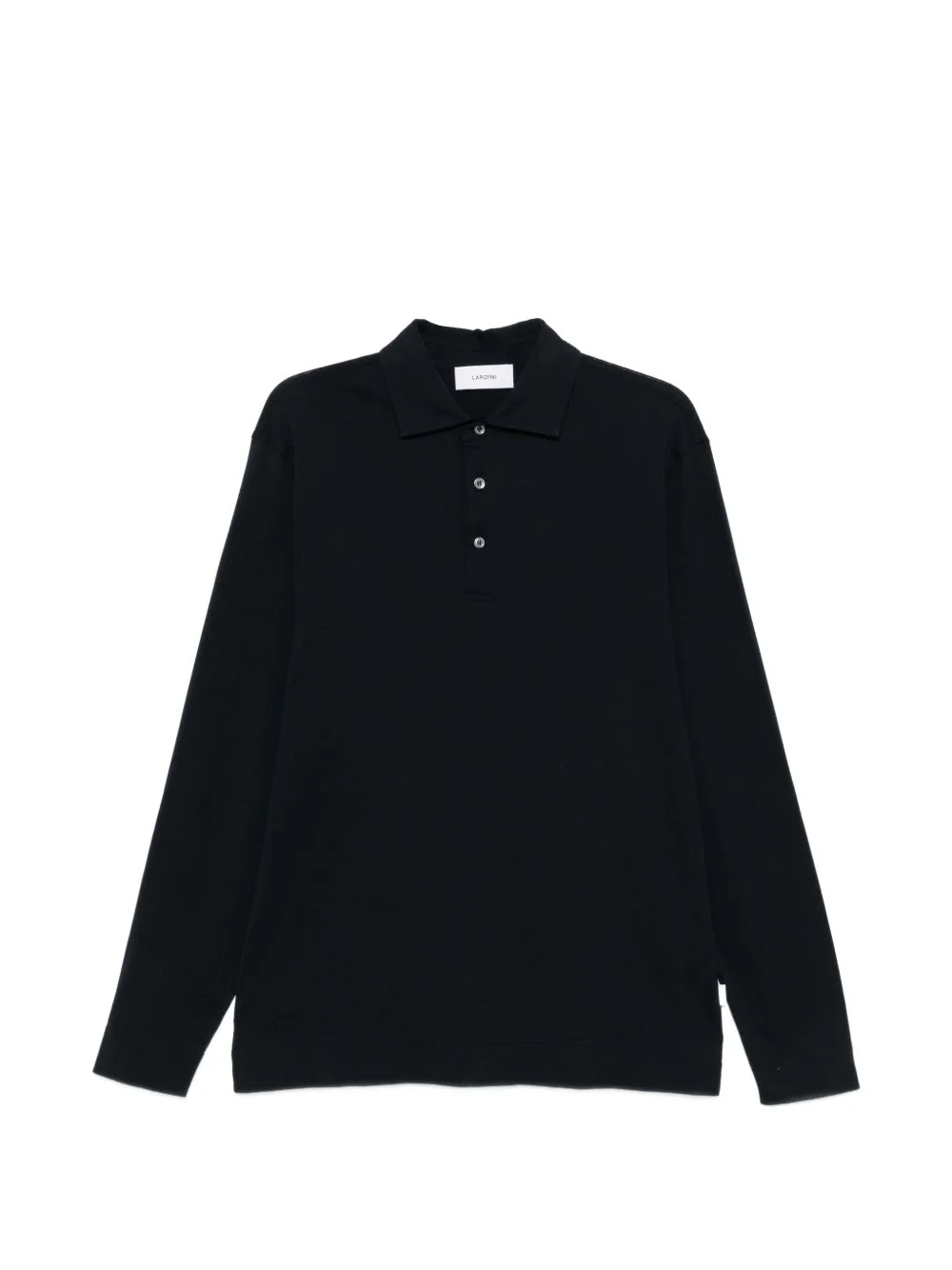 buttoned polo shirt - 1