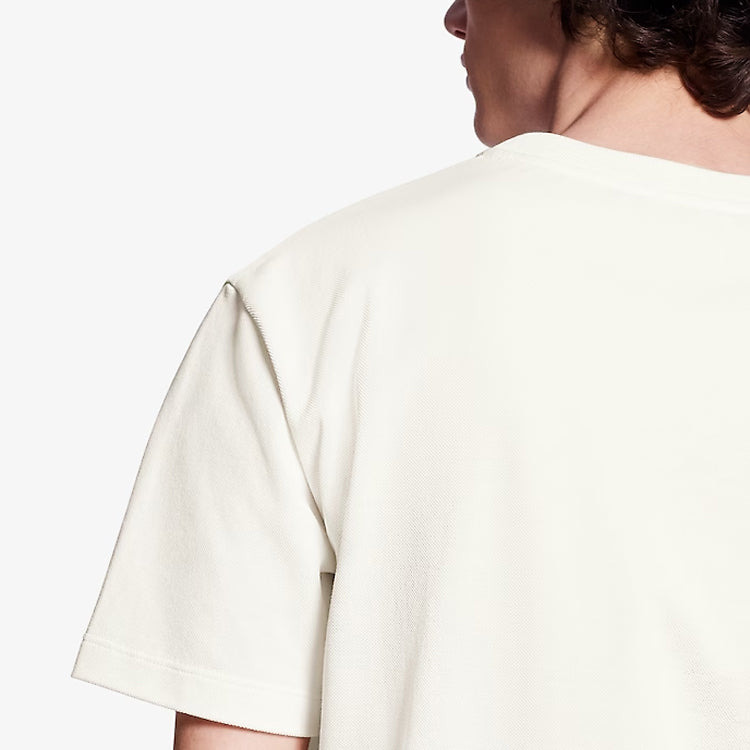 LOUIS VUITTON Half Damier Pocket T-Shirt 'White' 1A7XE9 - 5