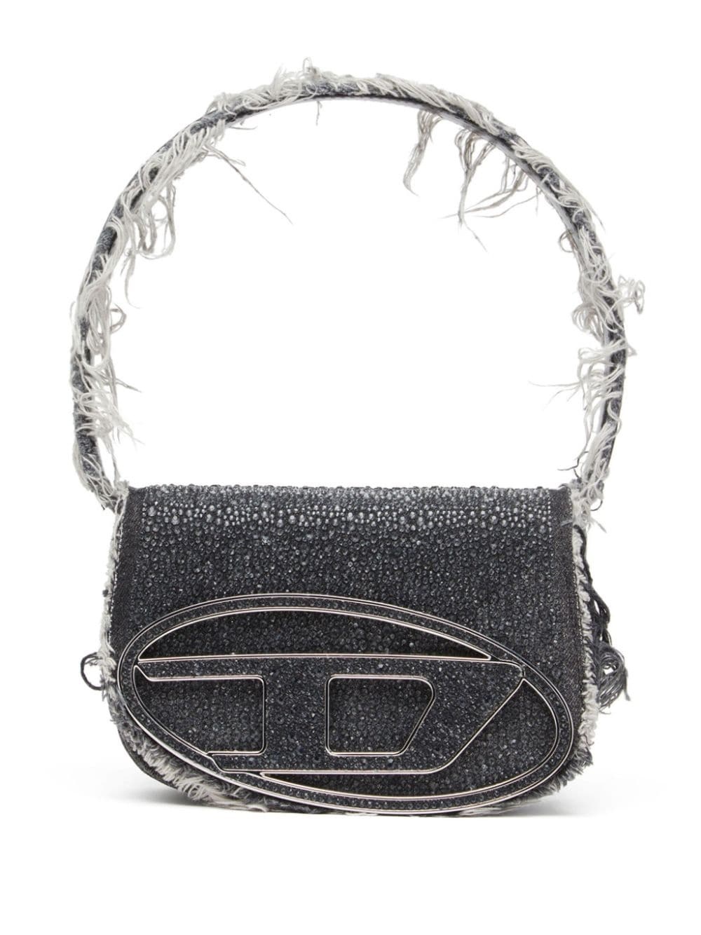 mini 1DR crystal-embellished shoulder bag - 1